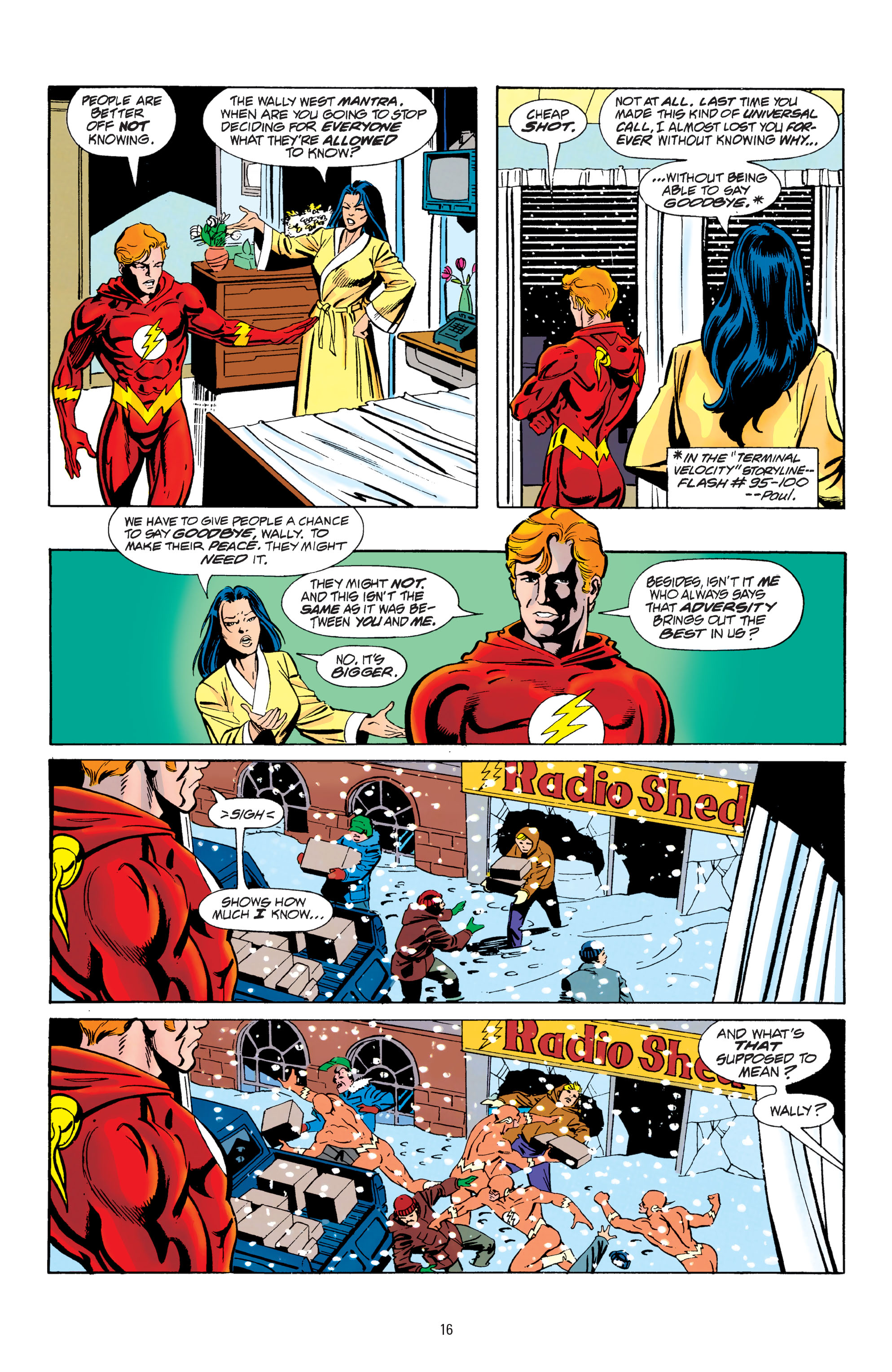 Read online Flash by Mark Waid comic -  Issue # TPB 6 (Part 1) - 16