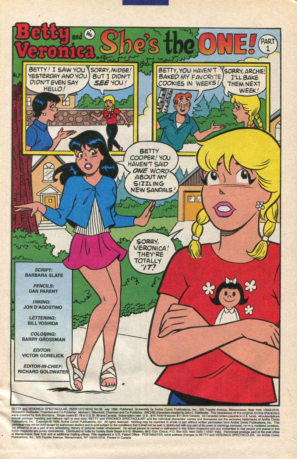Read online Betty & Veronica Spectacular comic -  Issue #36 - 3