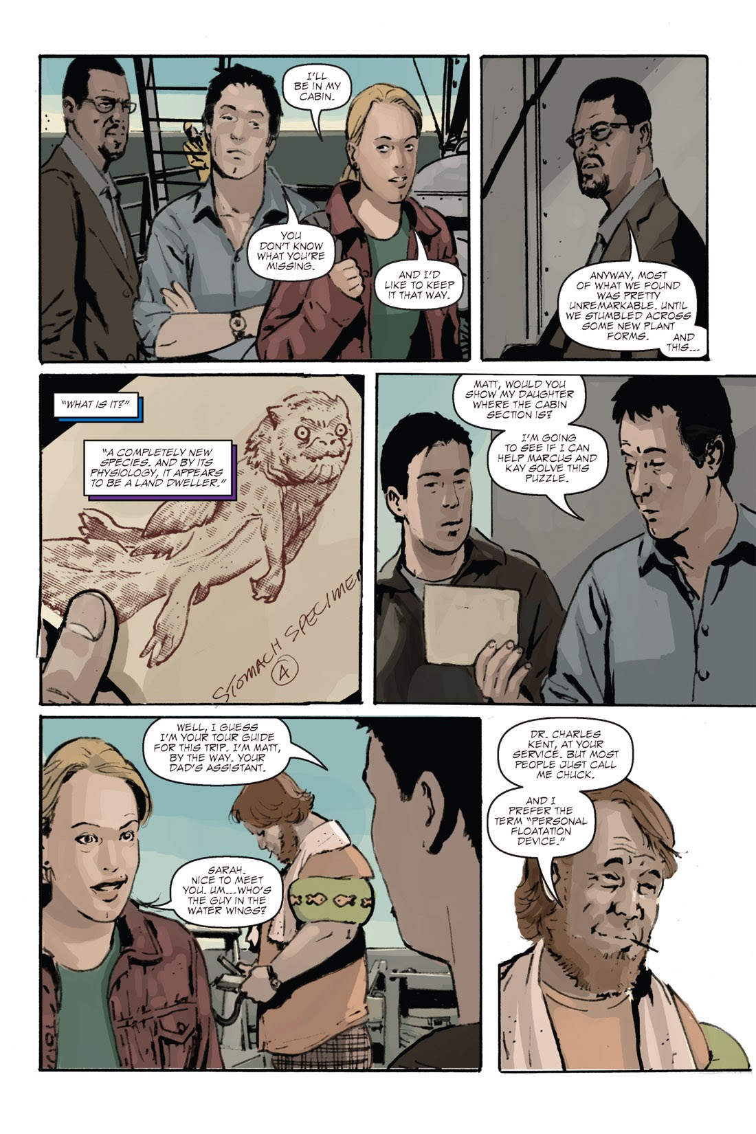 Read online X Isle comic -  Issue #1 - 6