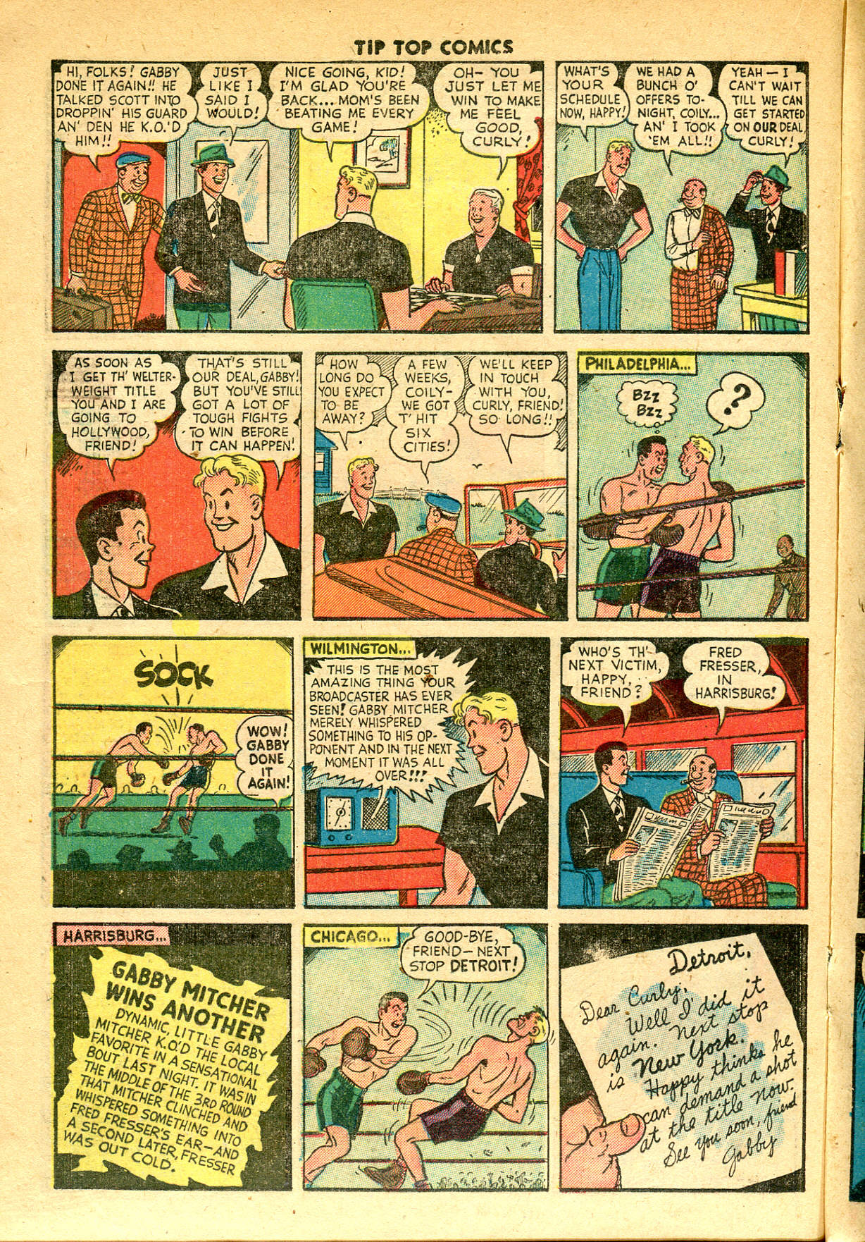 Read online Tip Top Comics comic -  Issue #153 - 16