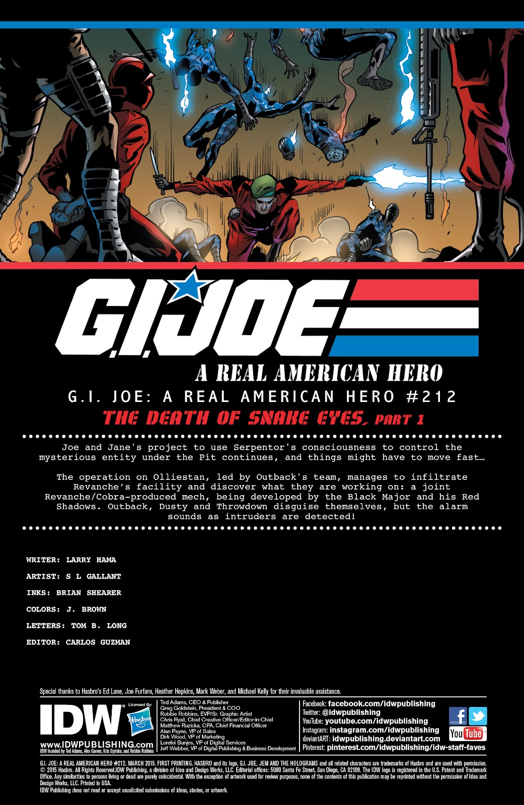 G.I. Joe: A Real American Hero issue 212 - Page 2