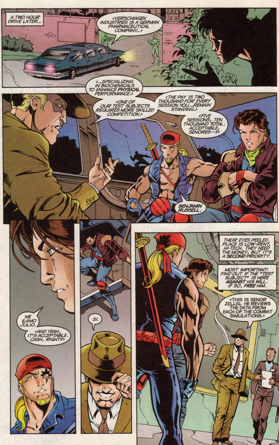 Read online X-Force (1991) comic -  Issue # _Annual 1999 - 5