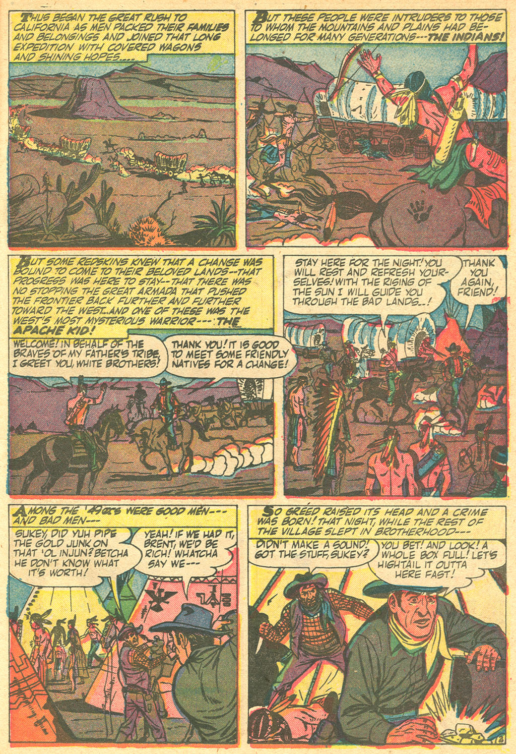 Read online Kid Colt Outlaw comic -  Issue #20 - 21