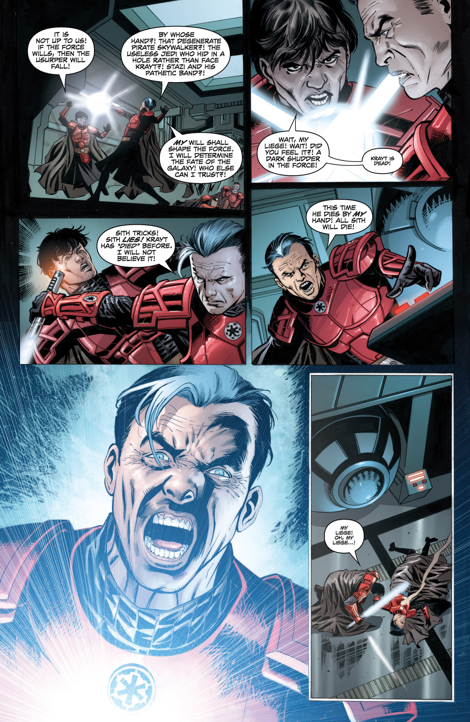 Read online Star Wars: Legacy War comic -  Issue #6 - 13