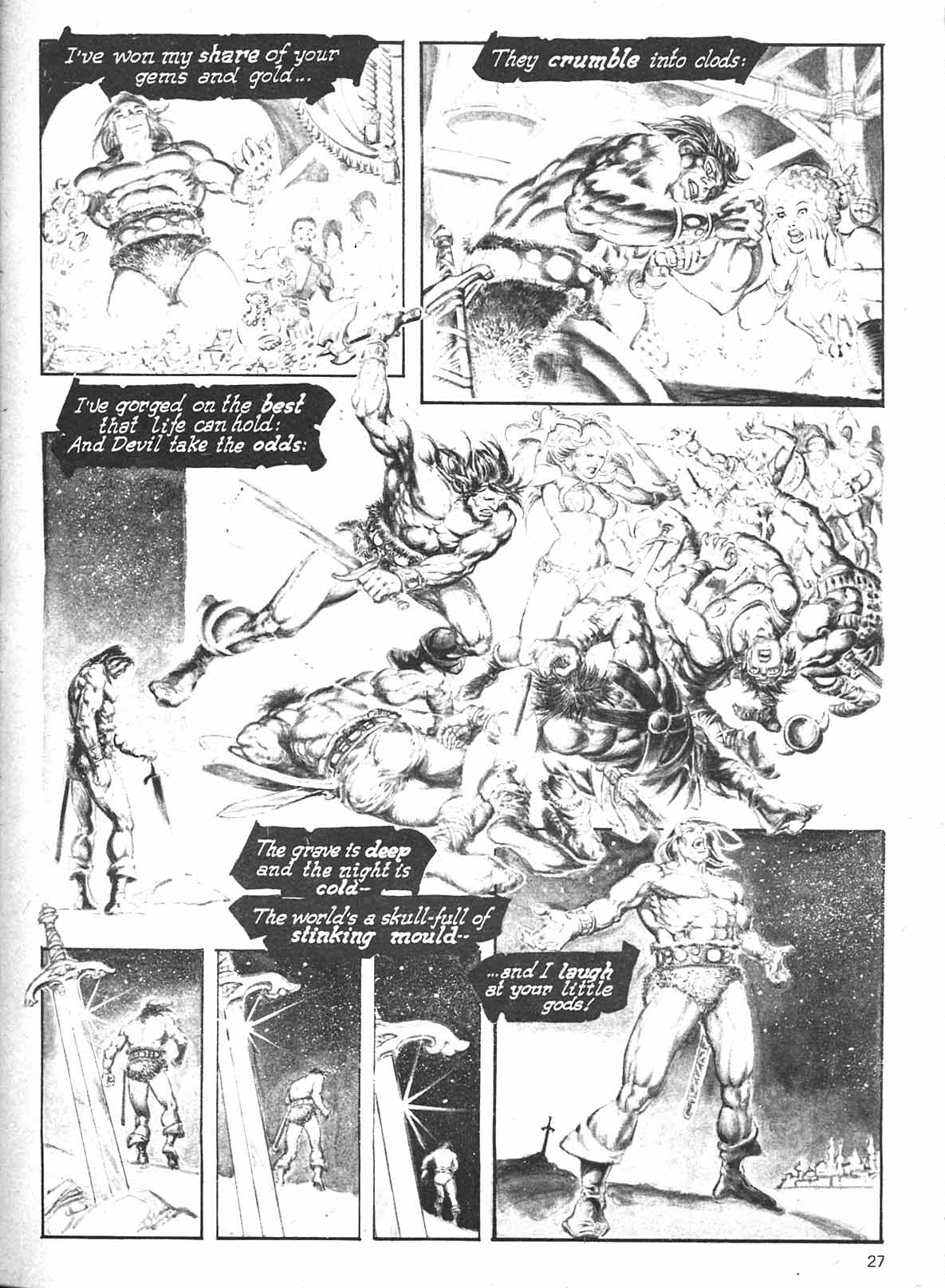 Read online The Savage Sword Of Conan comic -  Issue #8 - 25
