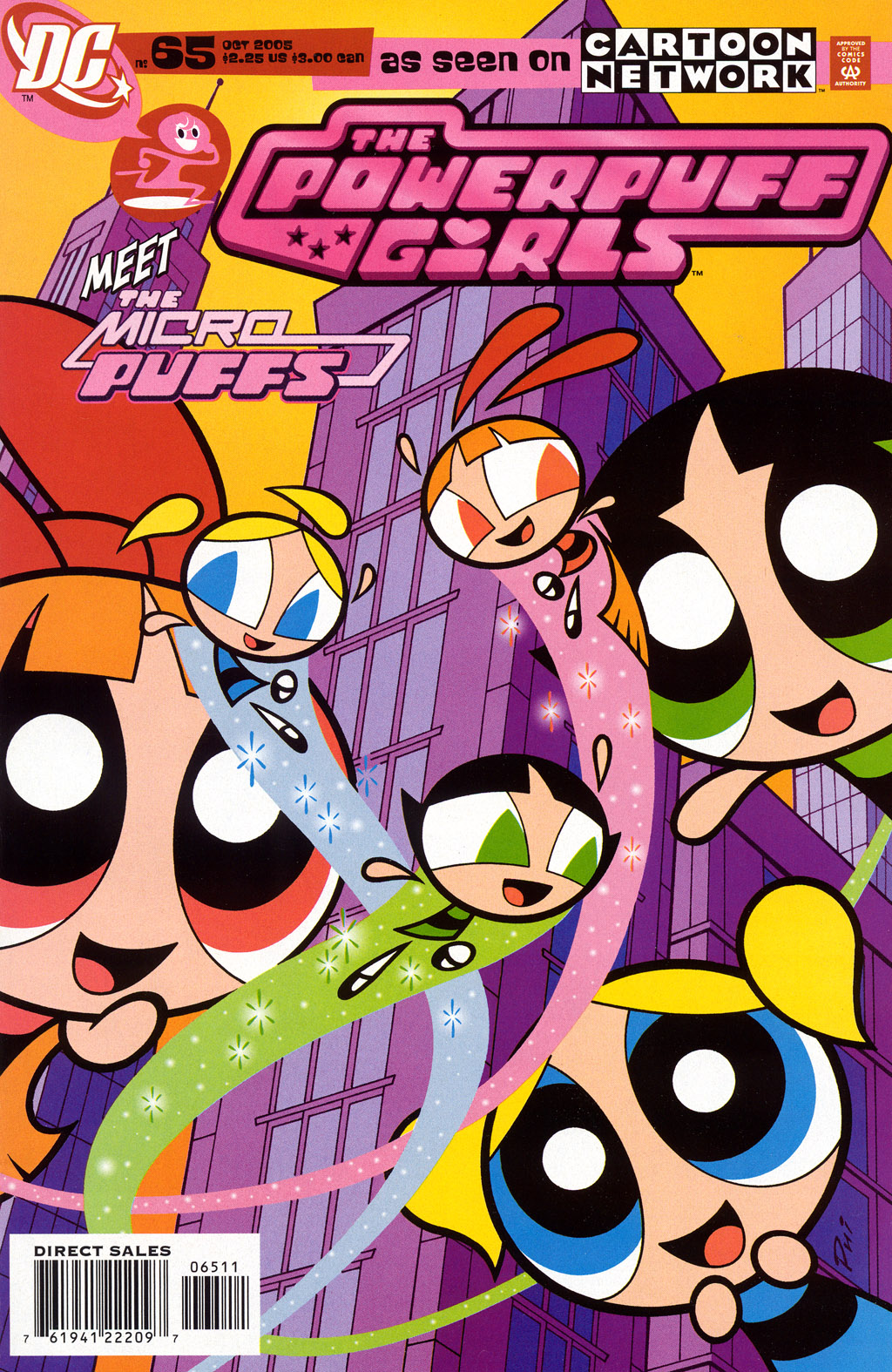 The Powerpuff Girls issue 65 - Page 1