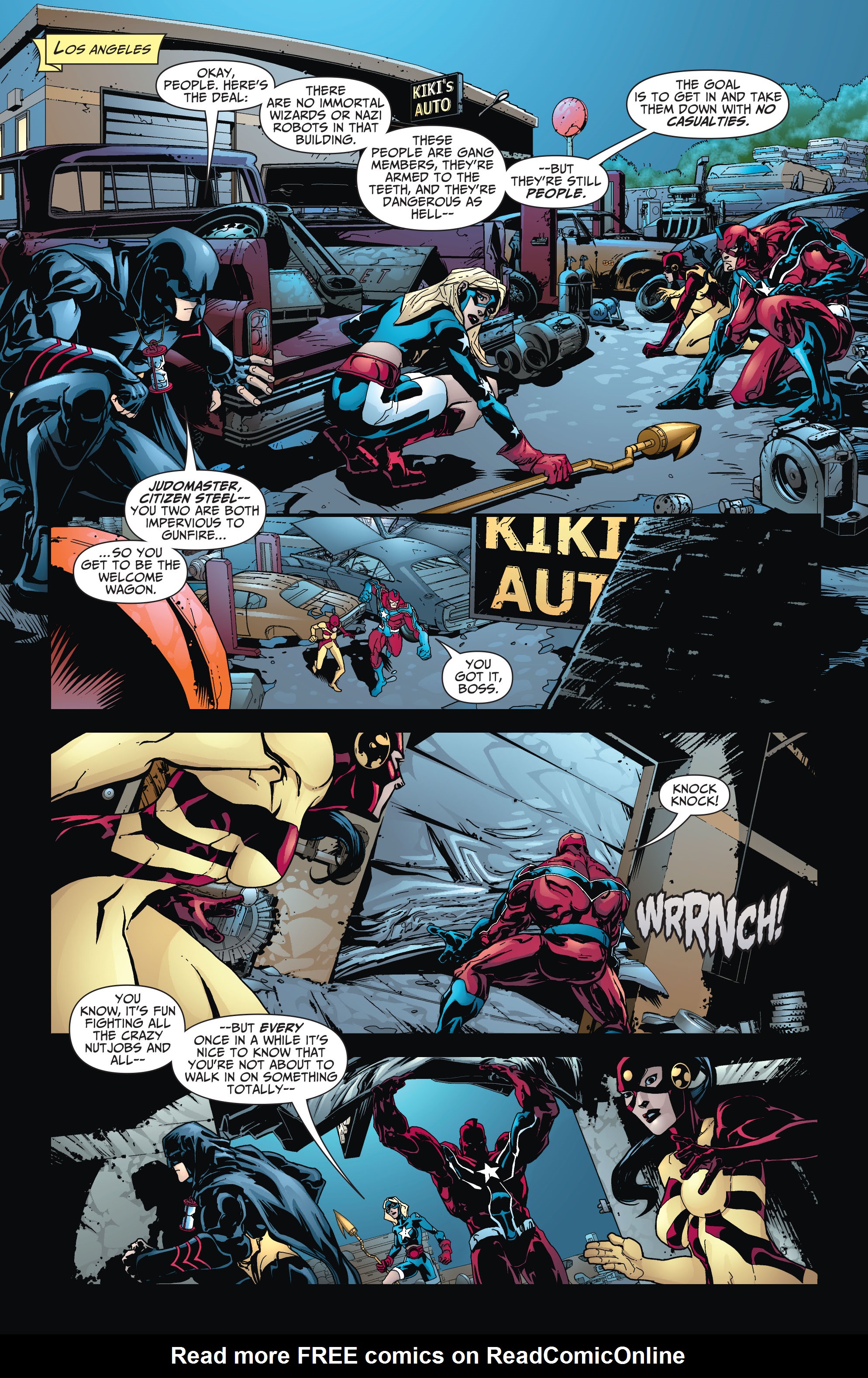 Read online JSA All-Stars (2010) comic -  Issue #8 - 2