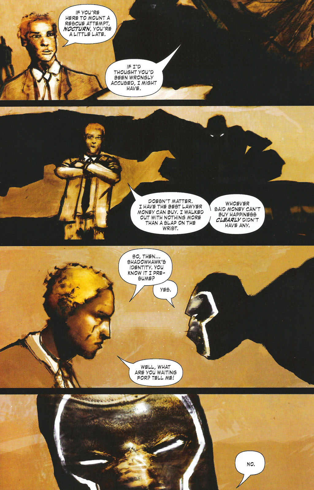 Read online ShadowHawk (2005) comic -  Issue #7 - 13