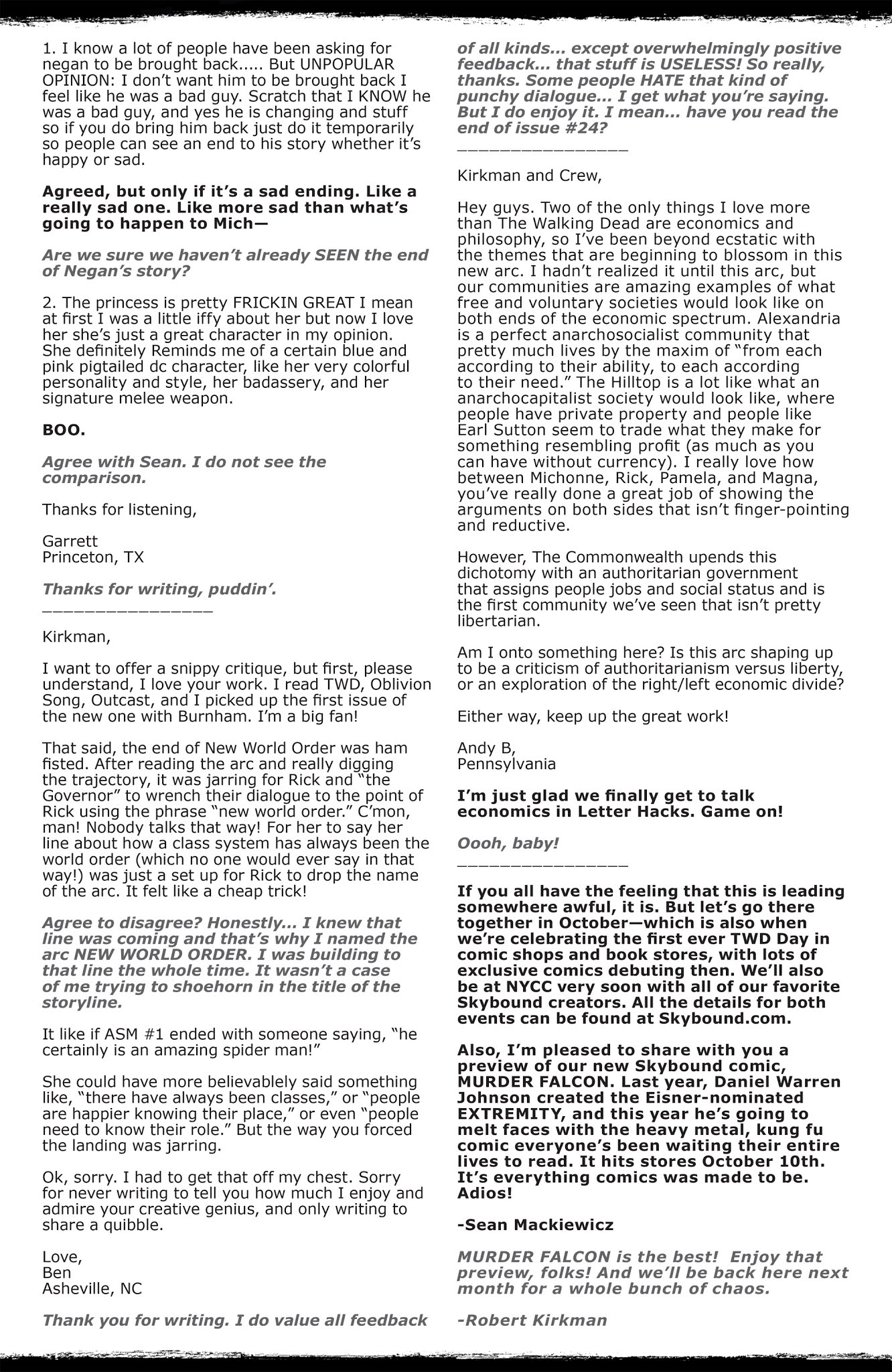 Read online The Walking Dead comic -  Issue #183 - 26