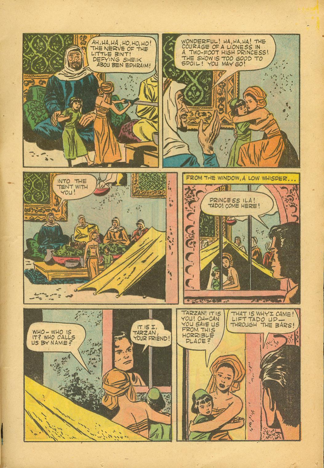 Read online Tarzan (1948) comic -  Issue #17 - 21