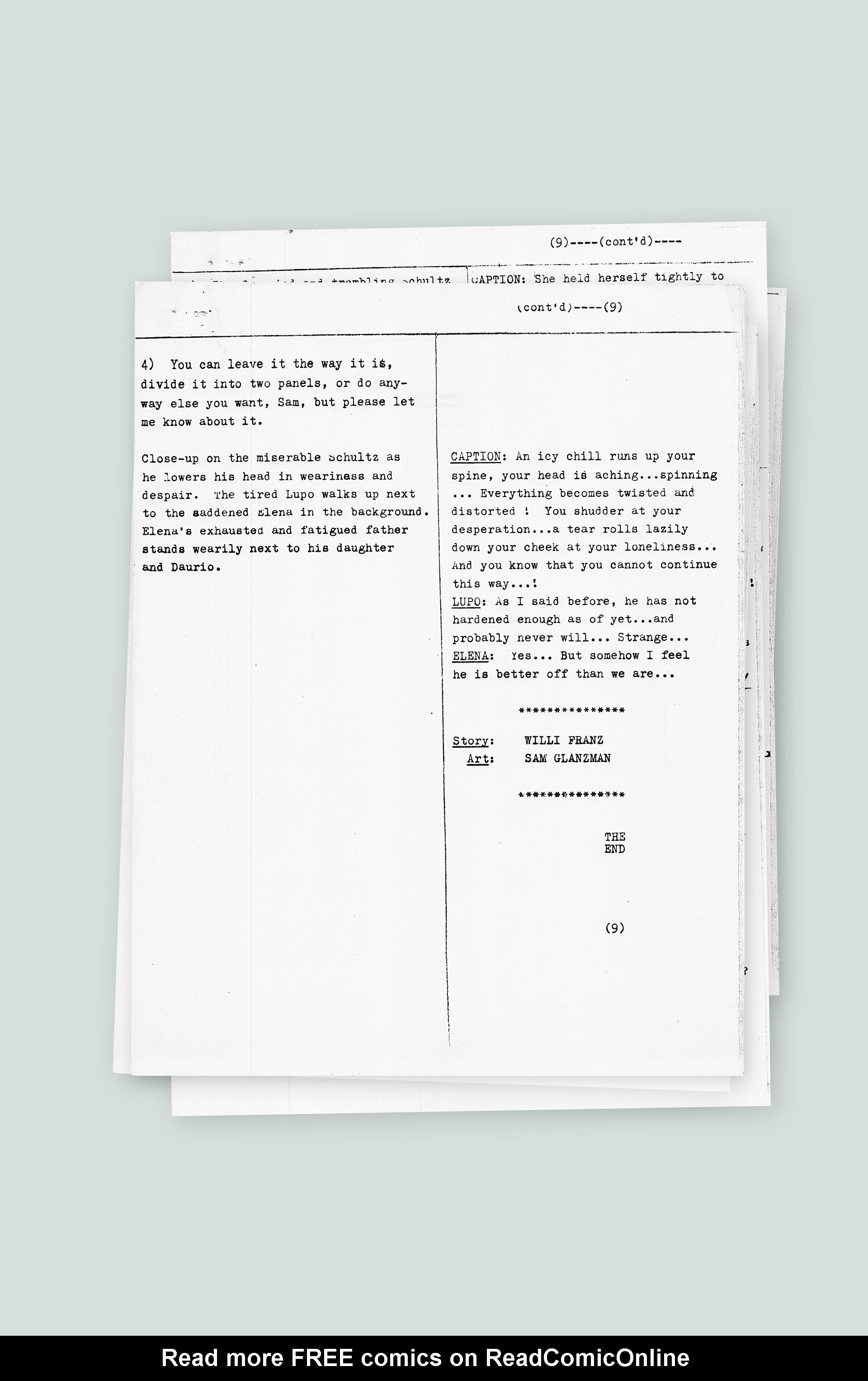 Read online The Lonely War of Capt. Willy Schultz comic -  Issue # TPB (Part 1) - 13