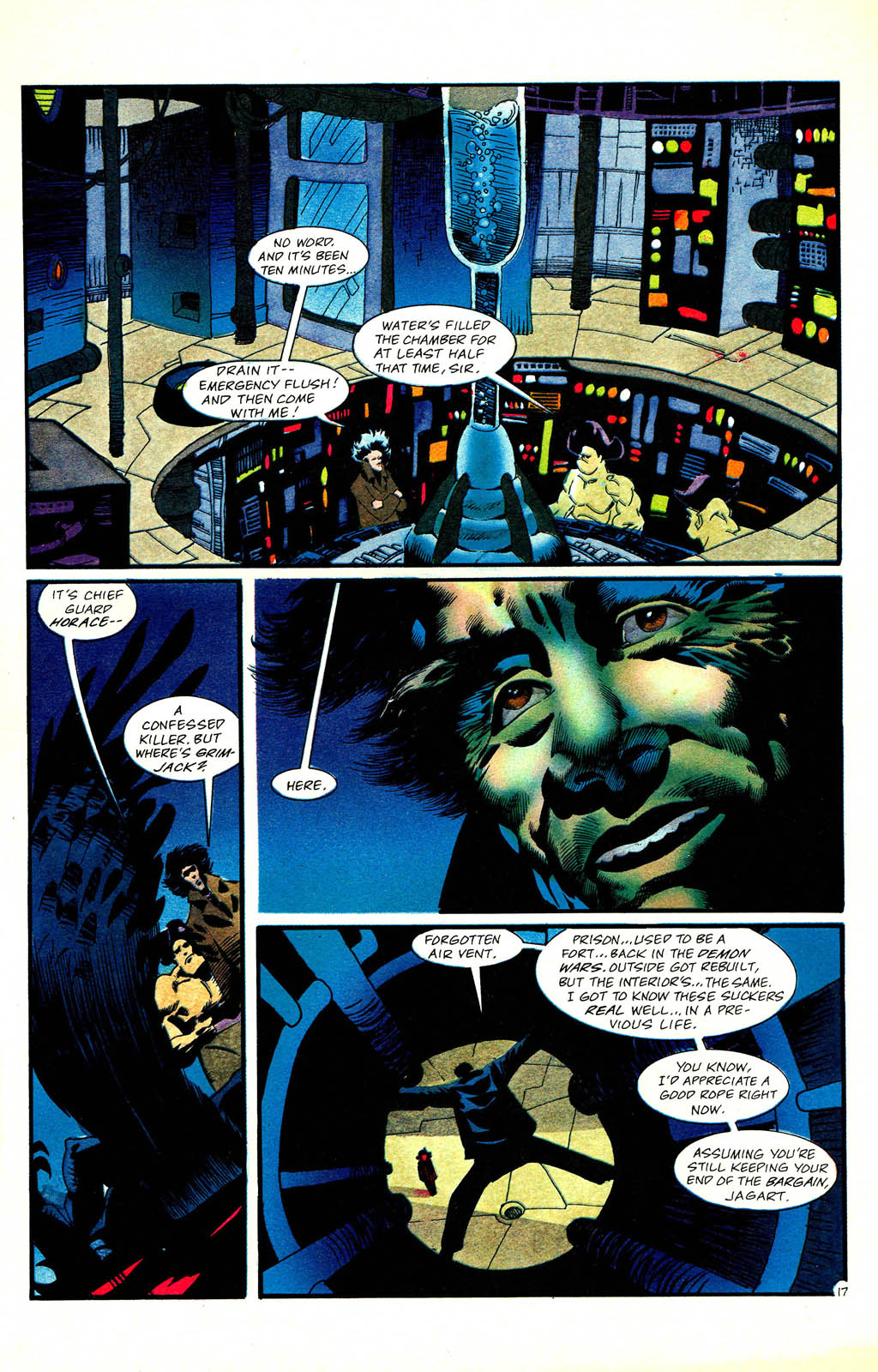 Read online Grimjack comic -  Issue #74 - 21