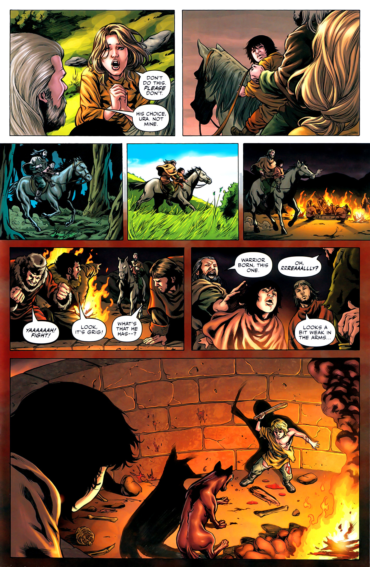 Read online Highlander Origins: The Kurgan comic -  Issue #1 - 7