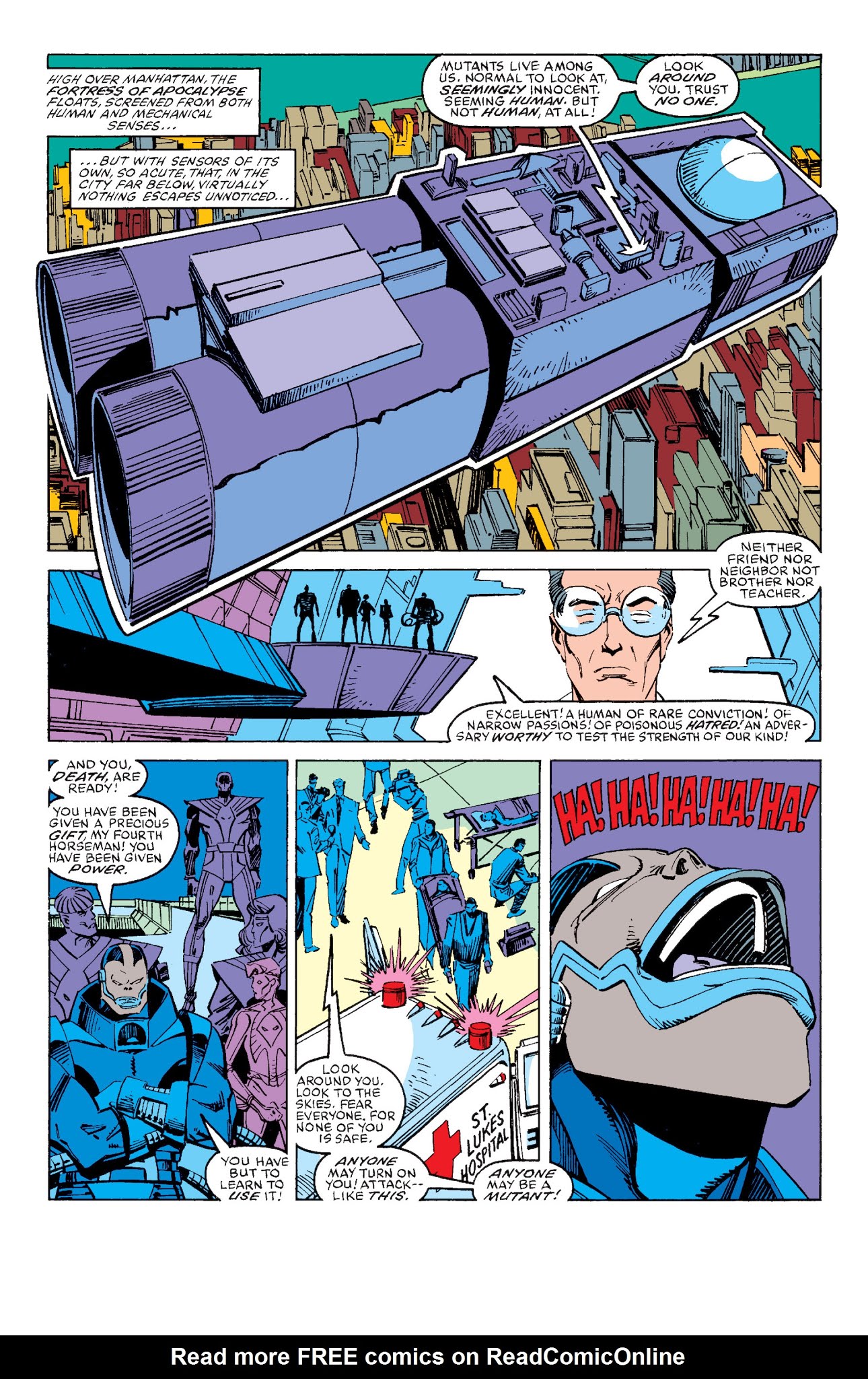 Read online X-Men: Fall of the Mutants comic -  Issue # TPB 2 (Part 2) - 40