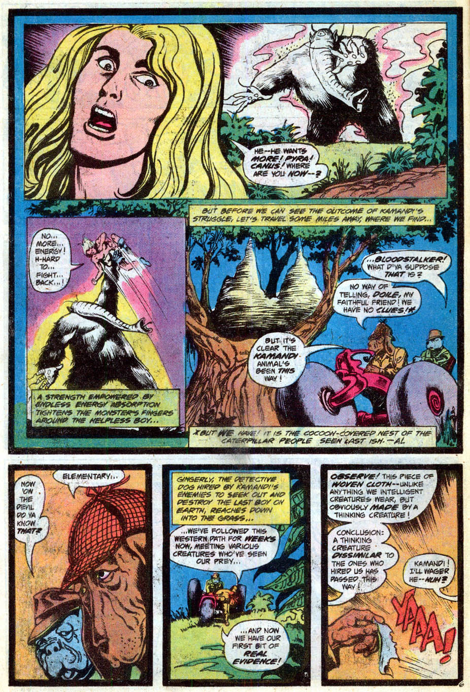 Read online Kamandi, The Last Boy On Earth comic -  Issue #55 - 7