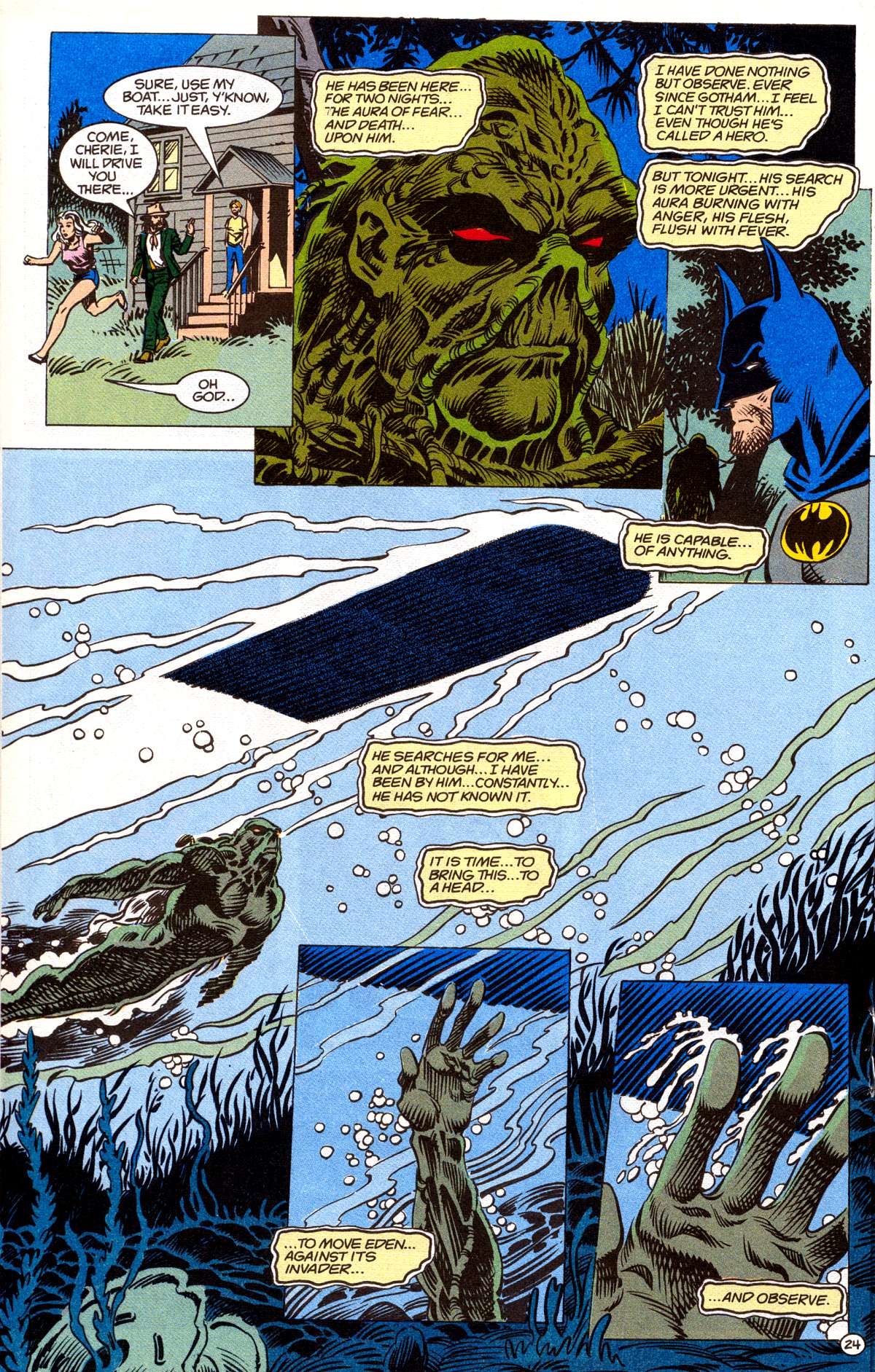 Read online Swamp Thing (1982) comic -  Issue # _Annual 4 - 25