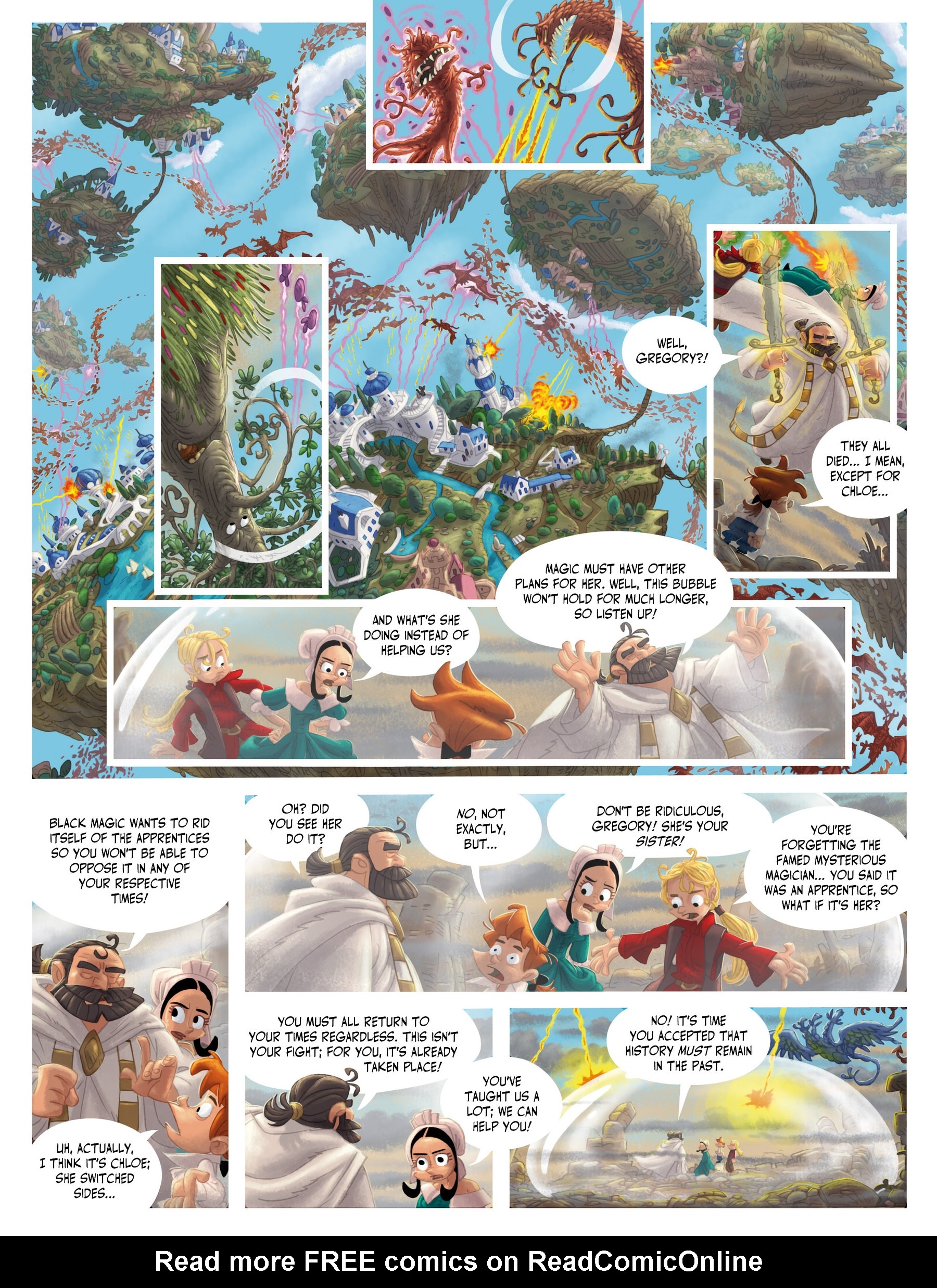 Read online Gregory and the Gargoyles comic -  Issue #7 - 18