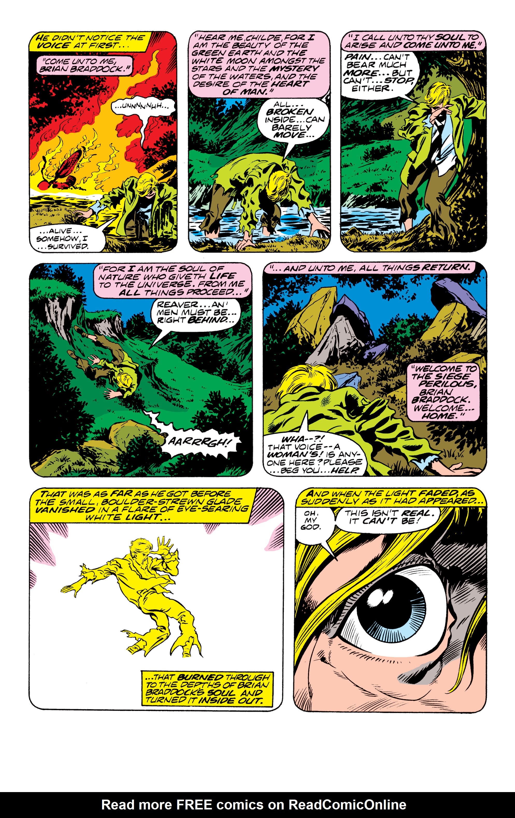 Read online Marvel Tales: Captain Britain comic -  Issue # TPB - 35