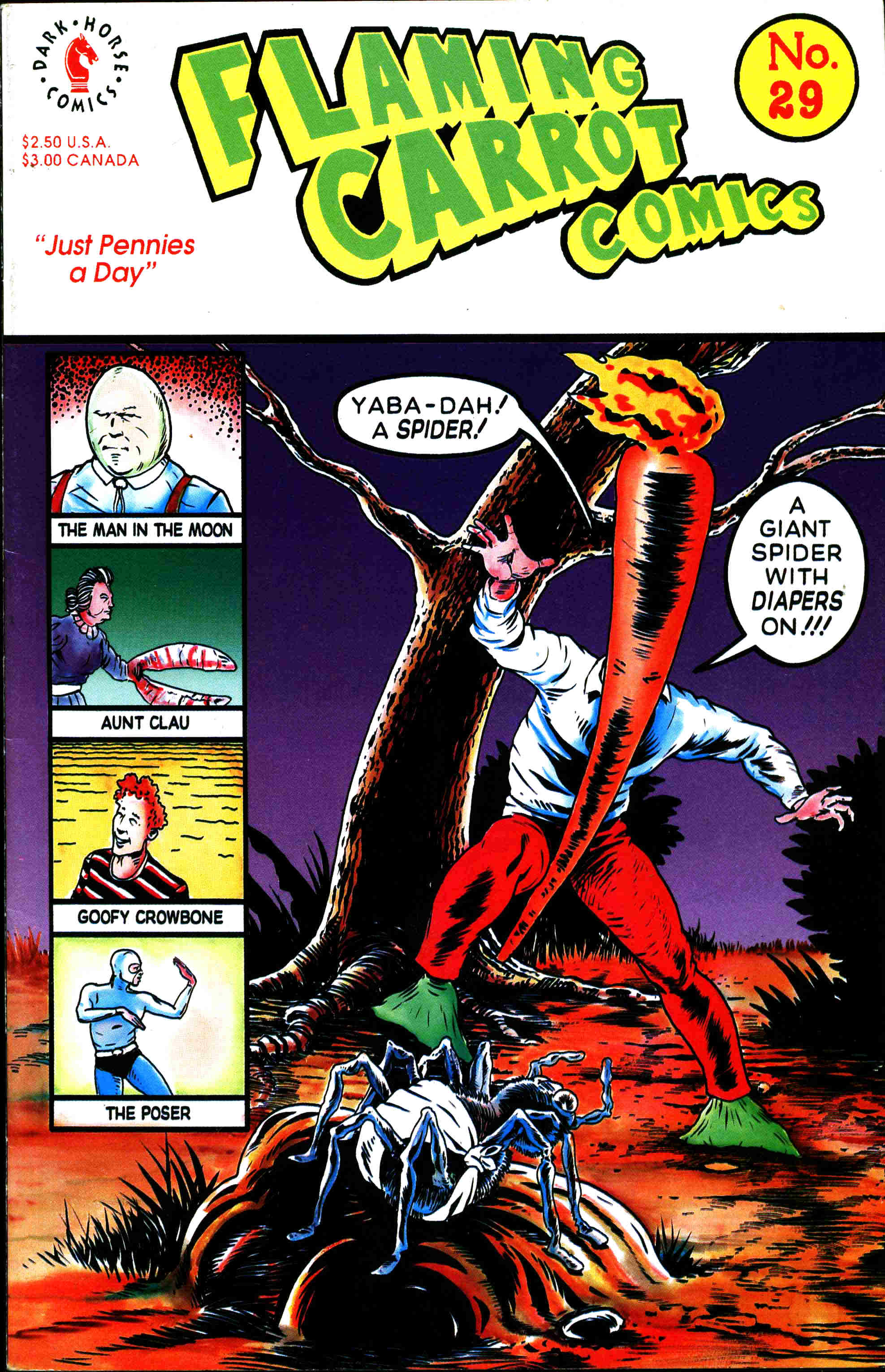 Read online Flaming Carrot Comics (1988) comic -  Issue #29 - 1