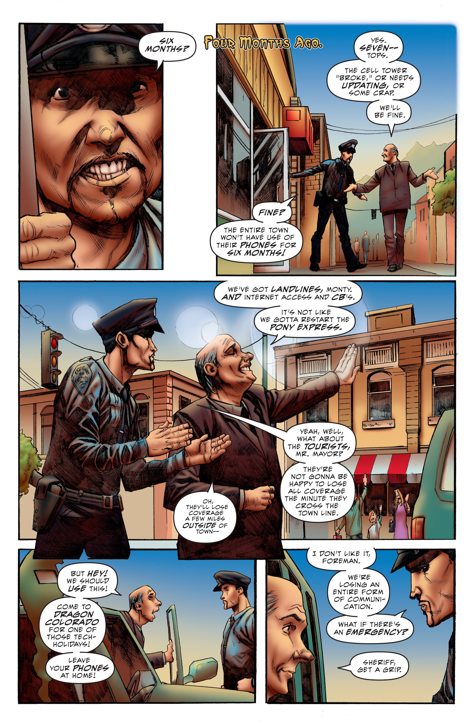 Read online A Town Called Dragon comic -  Issue #3 - 3