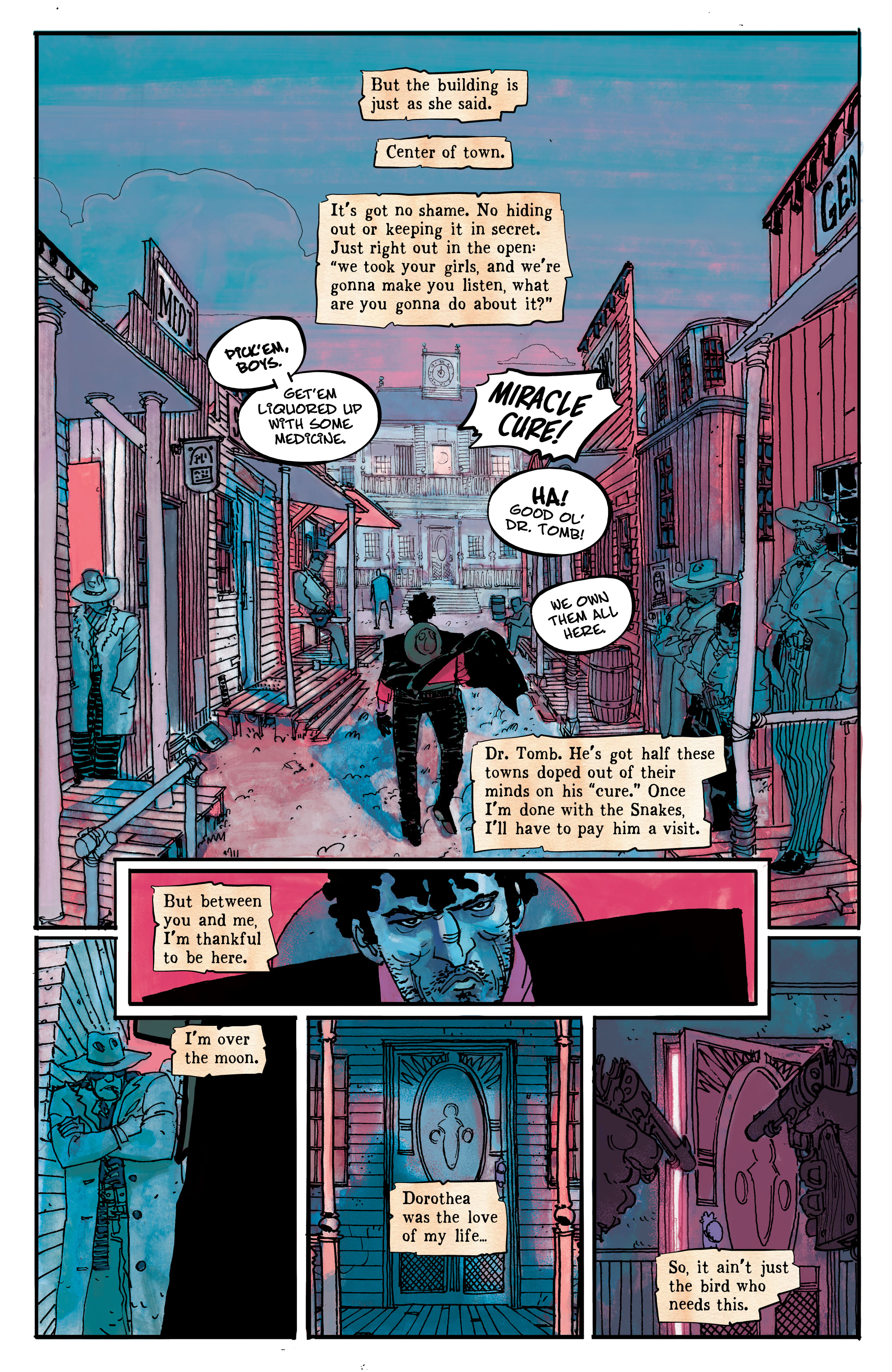 Read online Above Snakes comic -  Issue #1 - 12