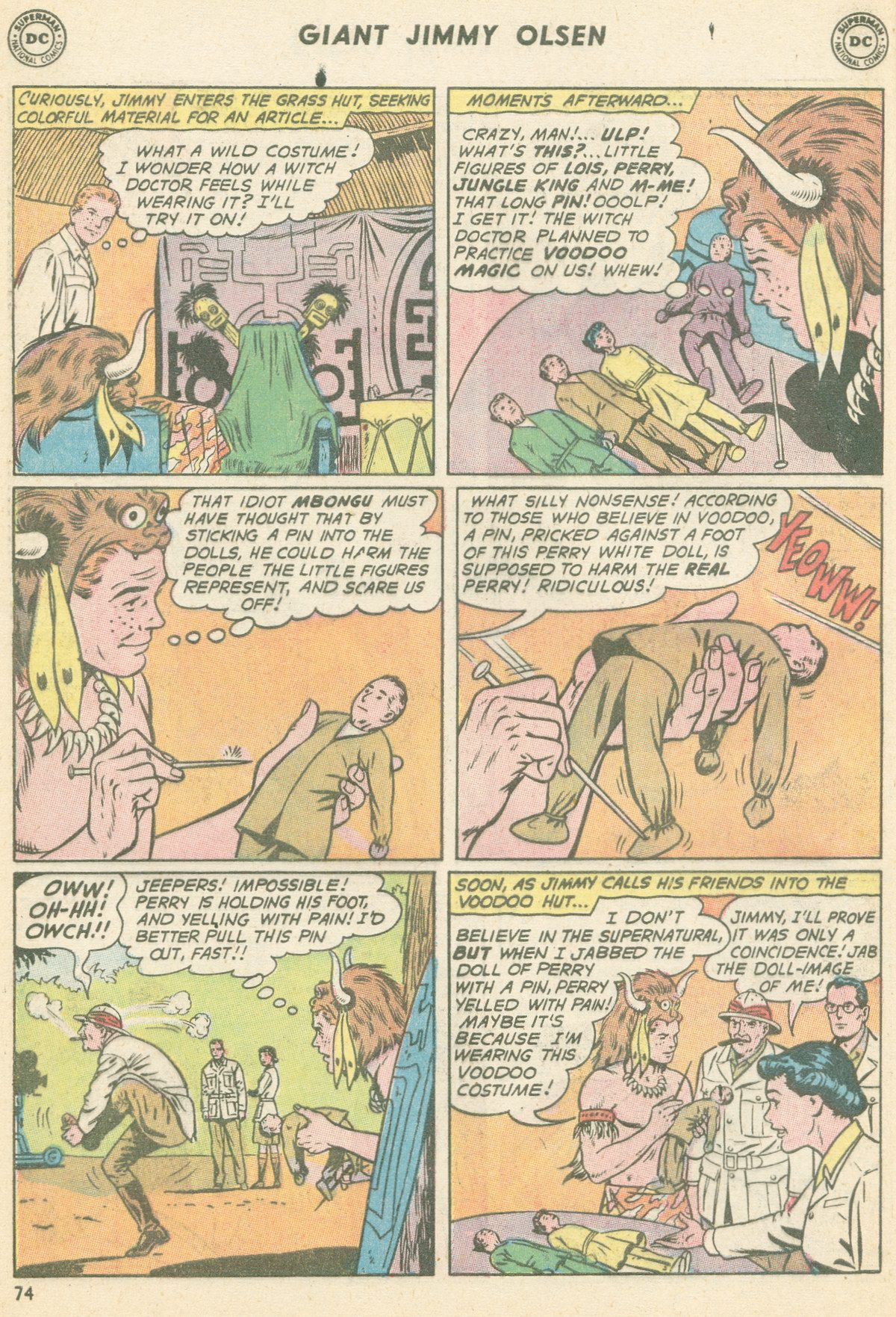 Read online Superman's Pal Jimmy Olsen comic -  Issue #104 - 76