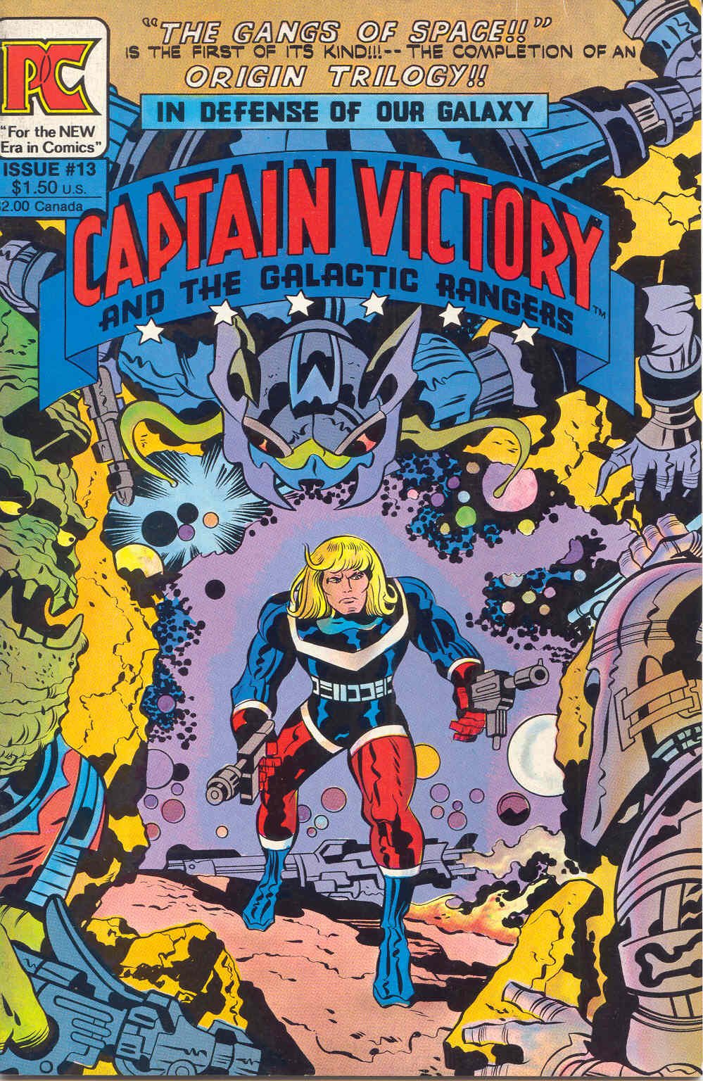 Read online Captain Victory and the Galactic Rangers (1981) comic -  Issue #13 - 1