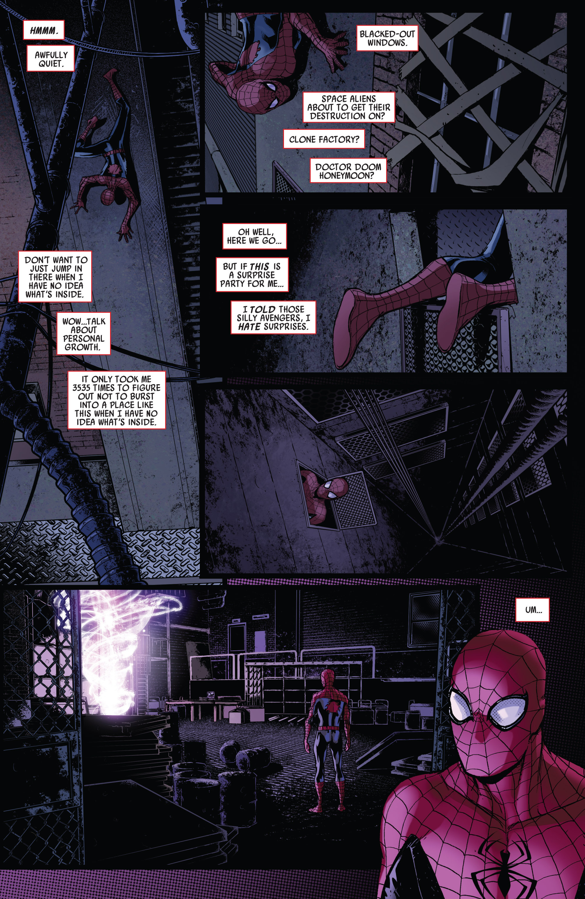 Read online Spider-Men comic -  Issue #1 - 7