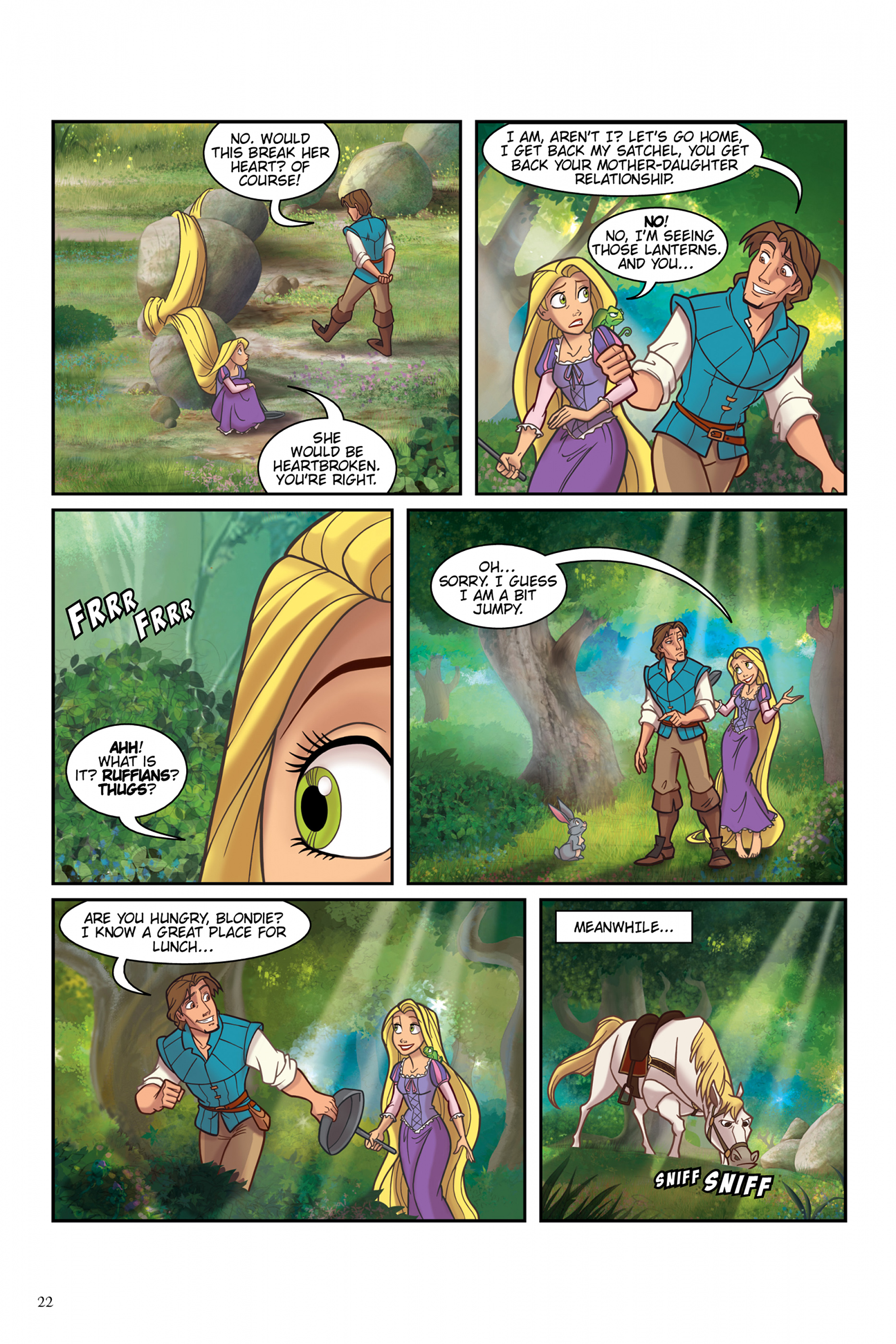 Read online Disney Tangled: The Story of the Movie in Comics comic -  Issue # Full - 24