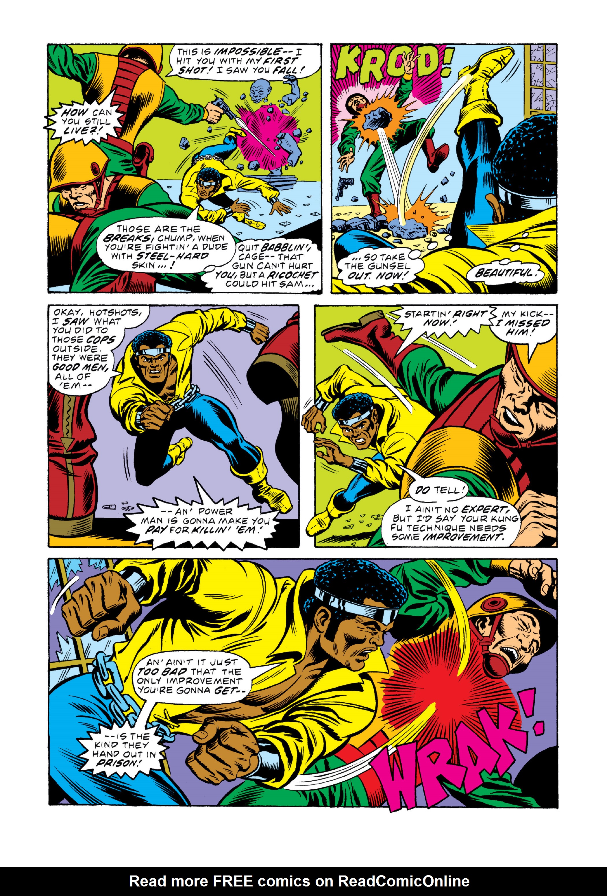 Read online Marvel Masterworks: Luke Cage, Power Man comic -  Issue # TPB 3 (Part 1) - 87