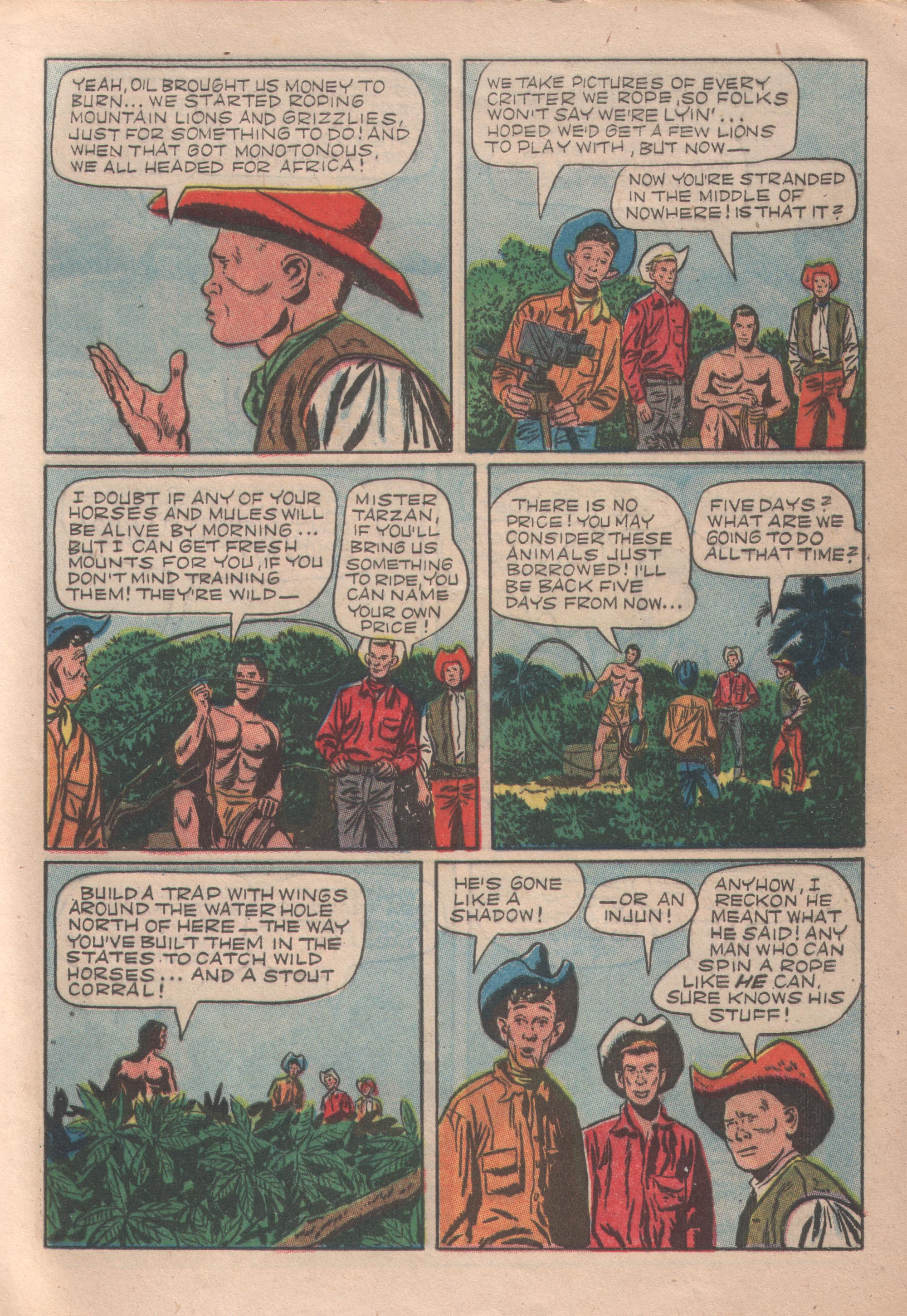 Read online Tarzan (1948) comic -  Issue #33 - 5