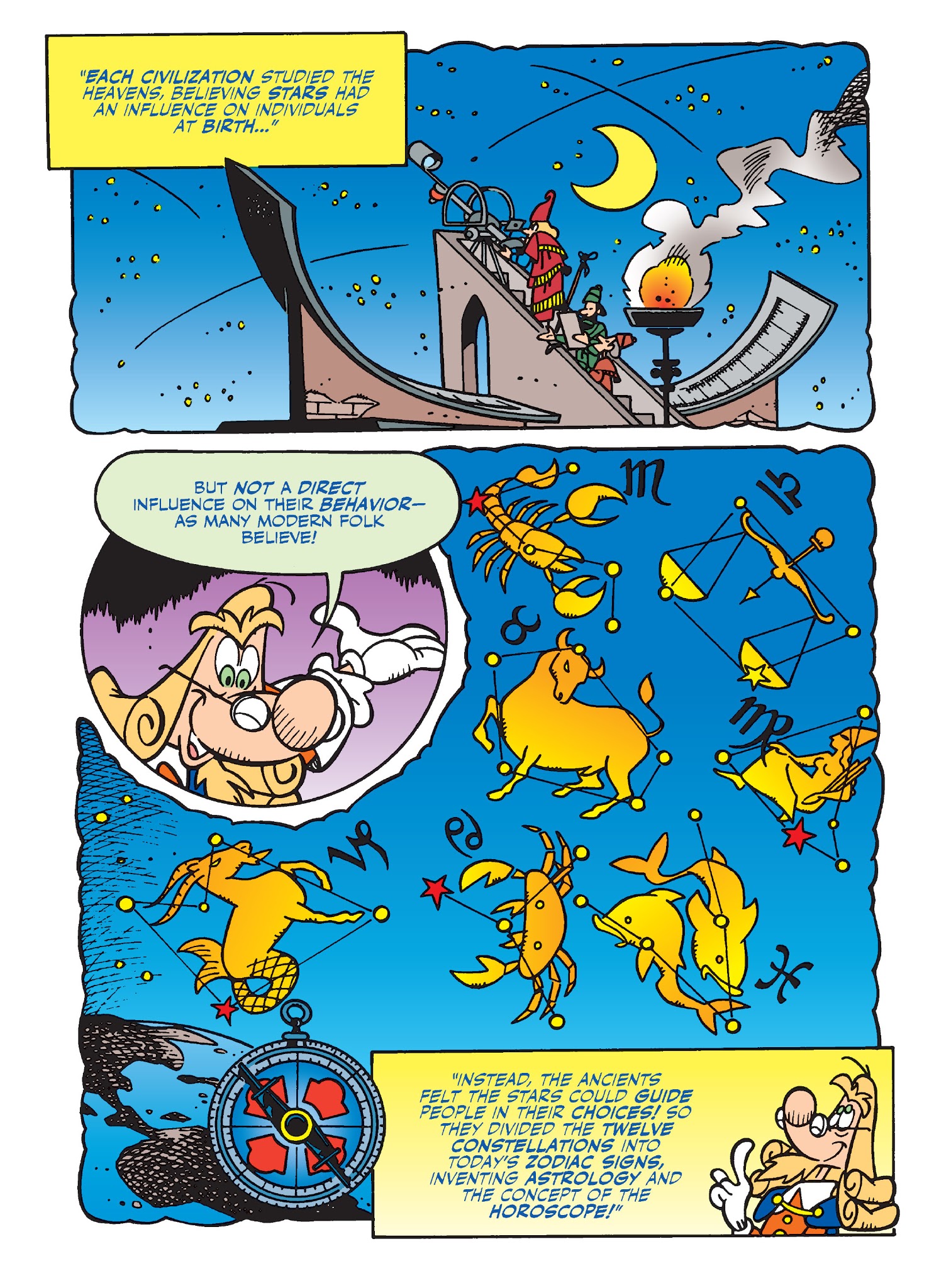 Read online Mickey and Donald: The Search For the Zodiac Stone comic -  Issue # TPB - 354