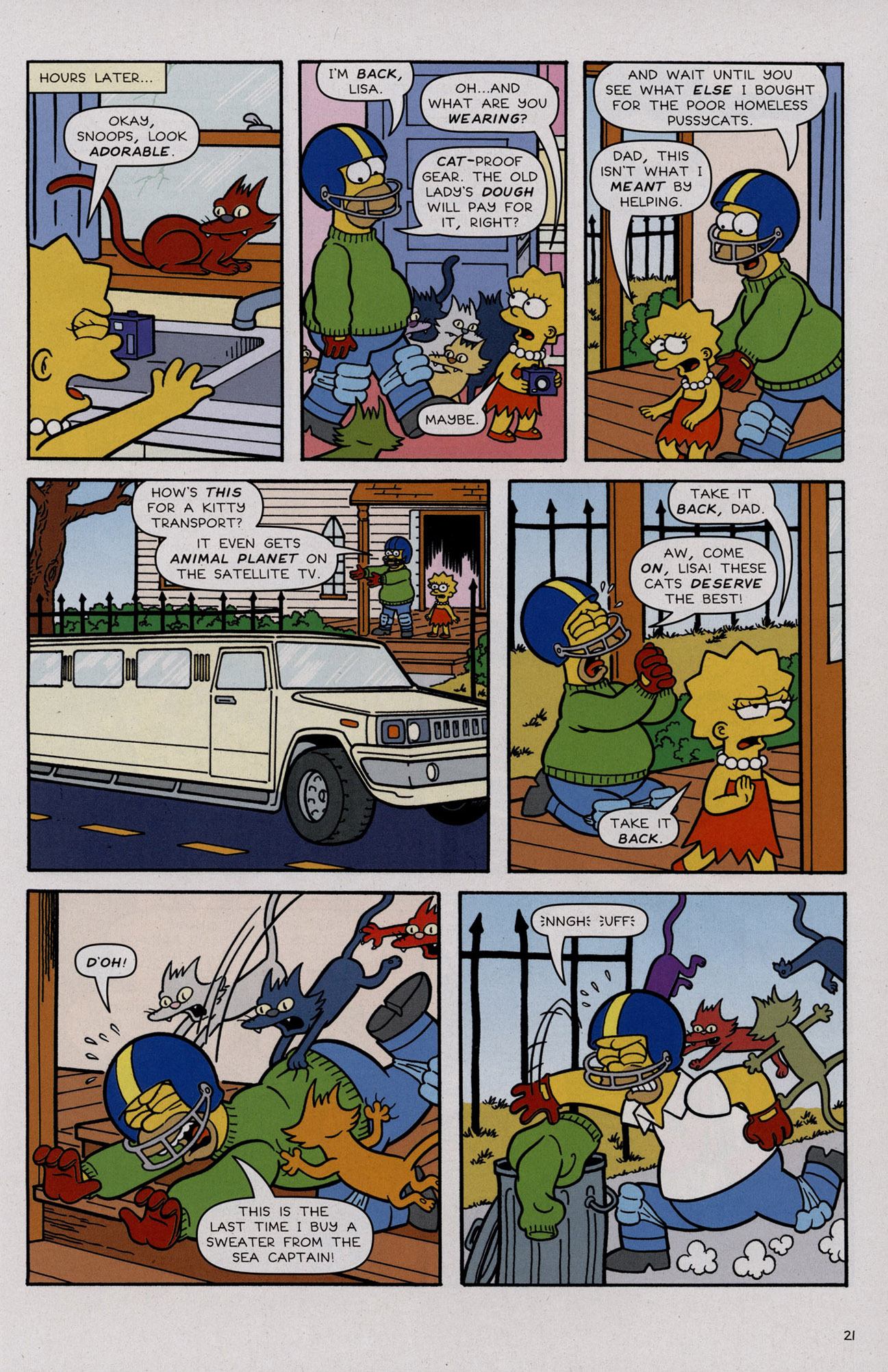 Read online Simpsons Comics comic -  Issue #176 - 21