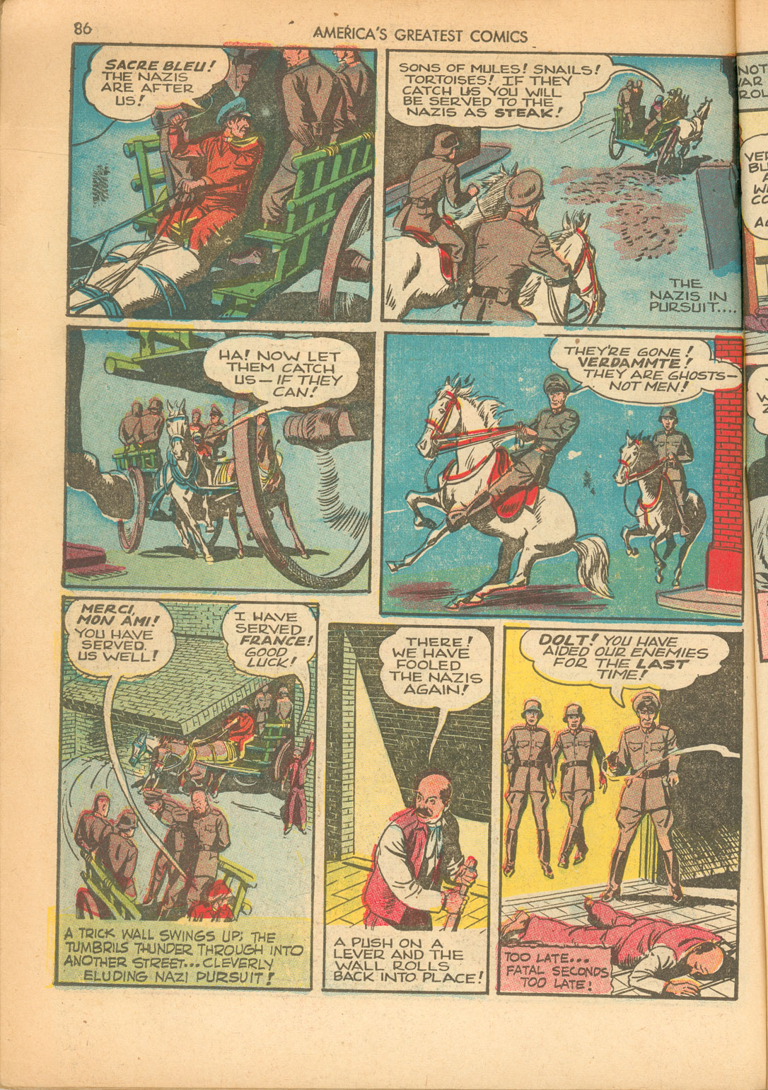Read online America's Greatest Comics comic -  Issue #5 - 86