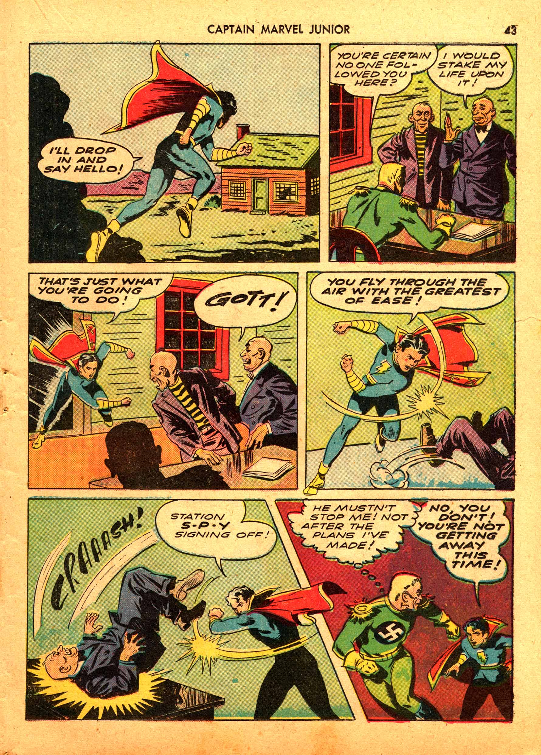 Read online Captain Marvel, Jr. comic -  Issue #8 - 44
