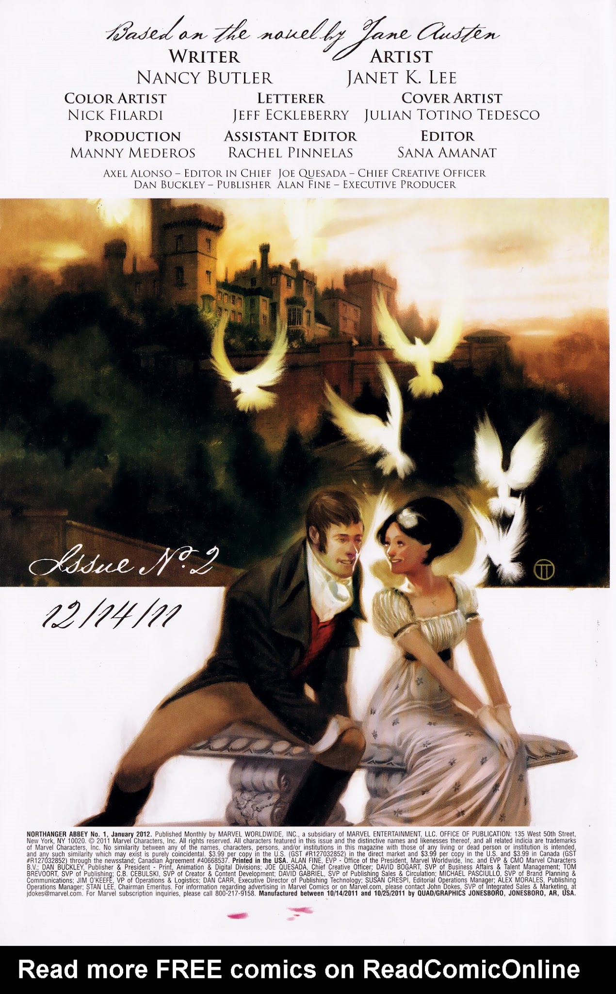 Read online Northanger Abbey comic -  Issue #1 - 22