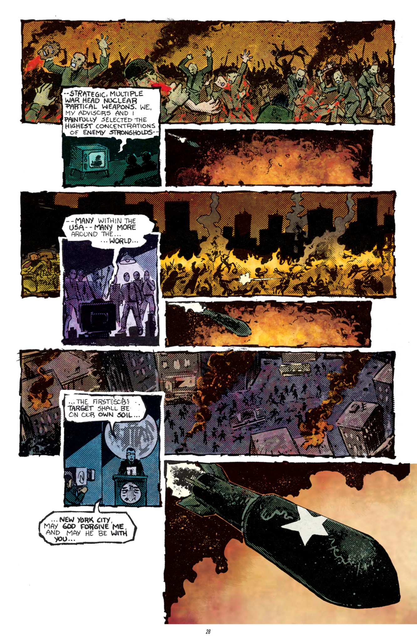 Read online Zombie War comic -  Issue #1 - 27