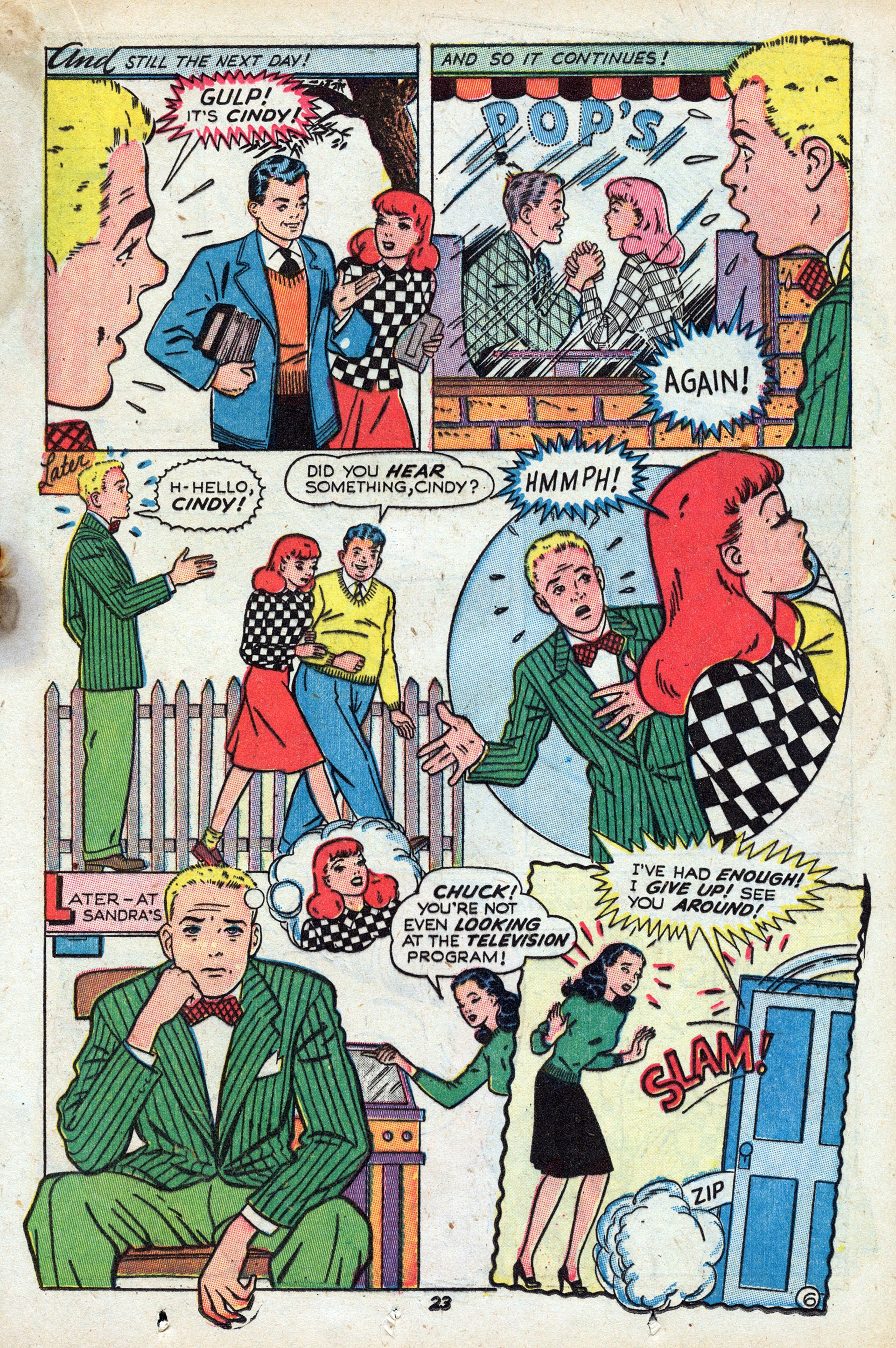 Read online Junior Miss (1947) comic -  Issue #28 - 22
