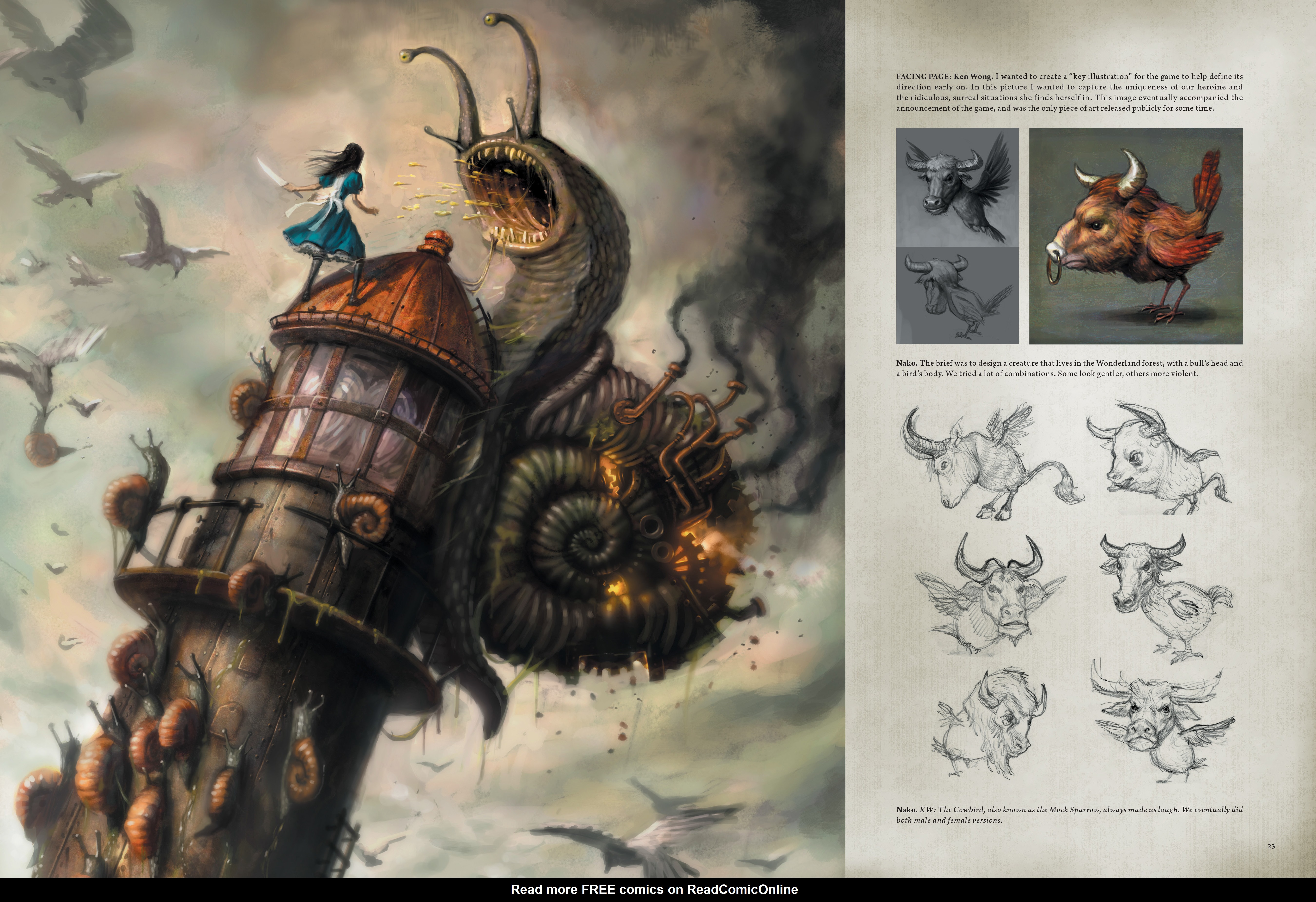 Read online The Art of Alice: Madness Returns comic -  Issue # TPB (Part 1) - 23