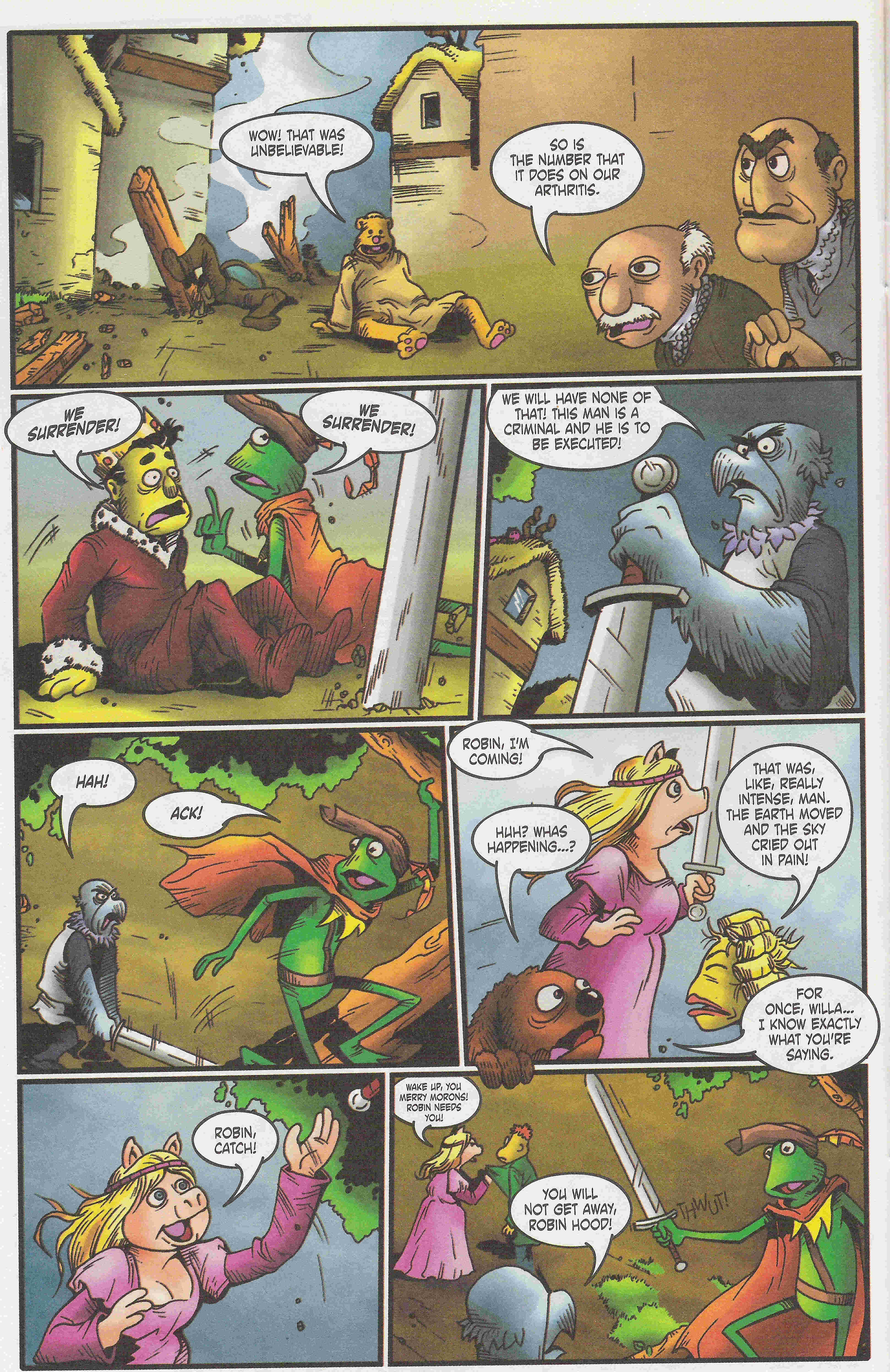 Read online Muppet Robin Hood comic -  Issue #4 - 23