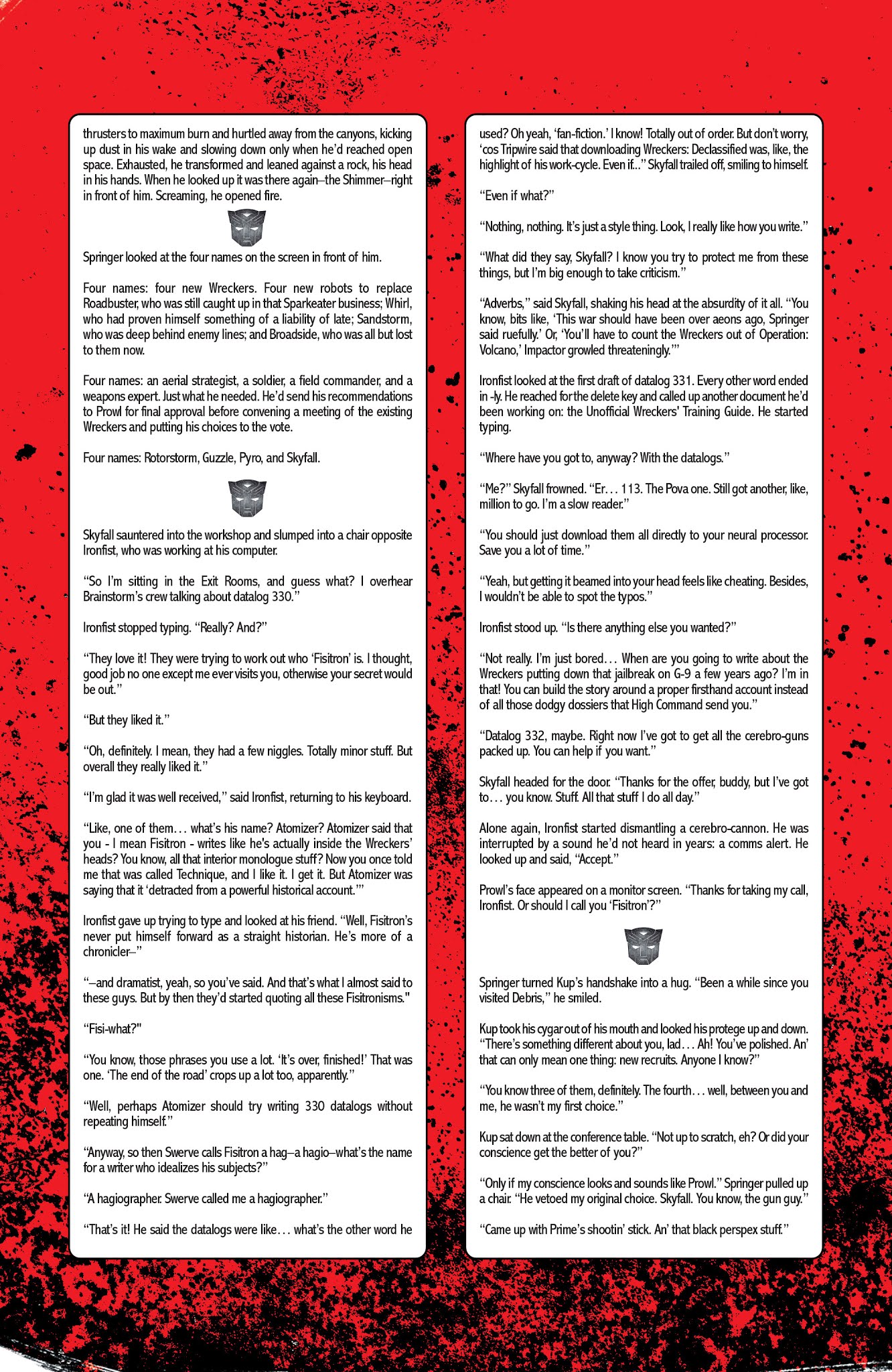Read online Transformers: The Wreckers Saga comic -  Issue # TPB (Part 2) - 33