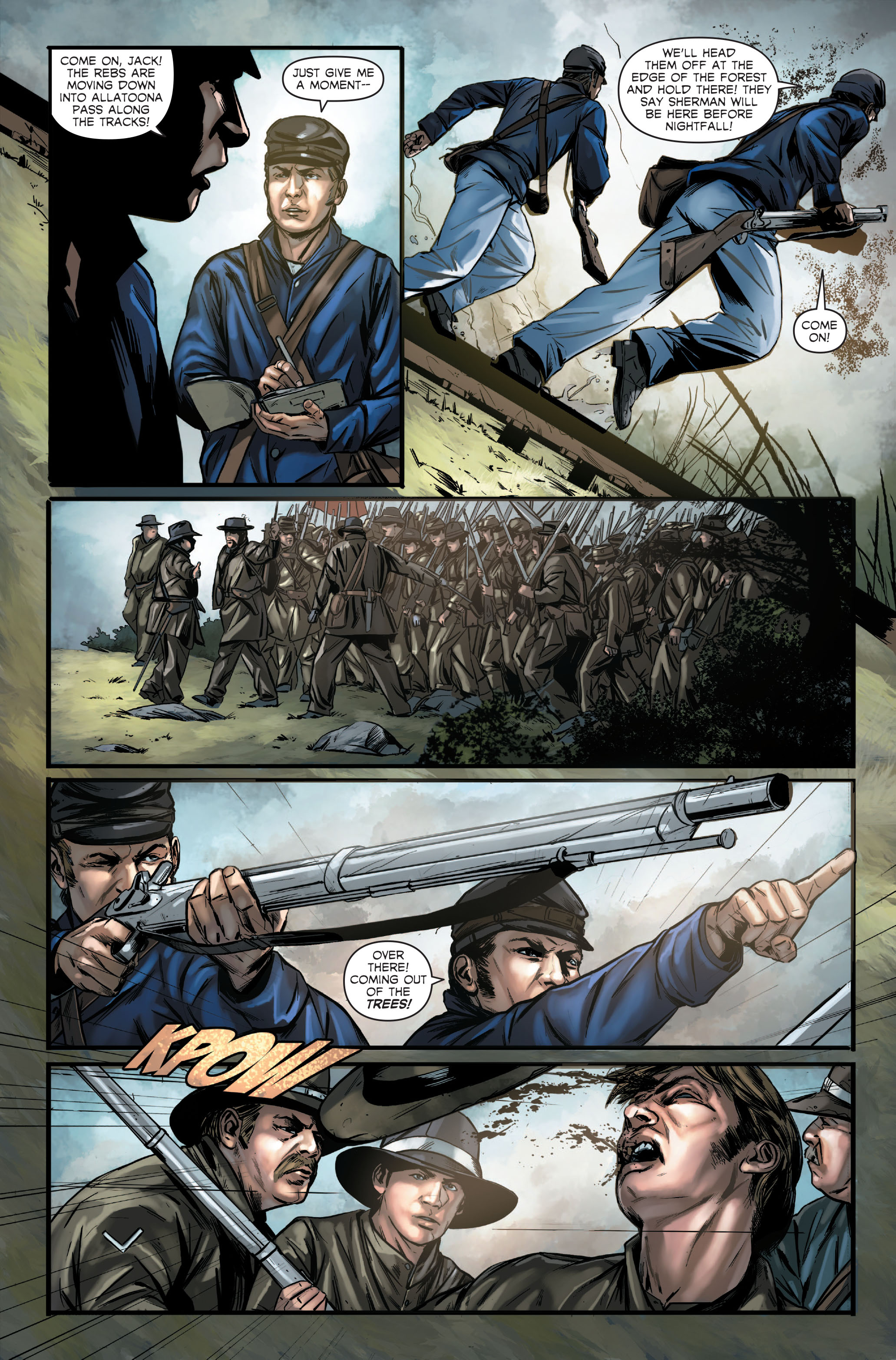Captain America Theater of War: Ghosts of My Country Full Page 18