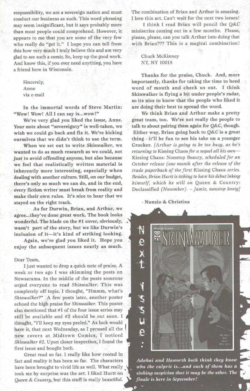 Read online Skinwalker comic -  Issue #3 - 27