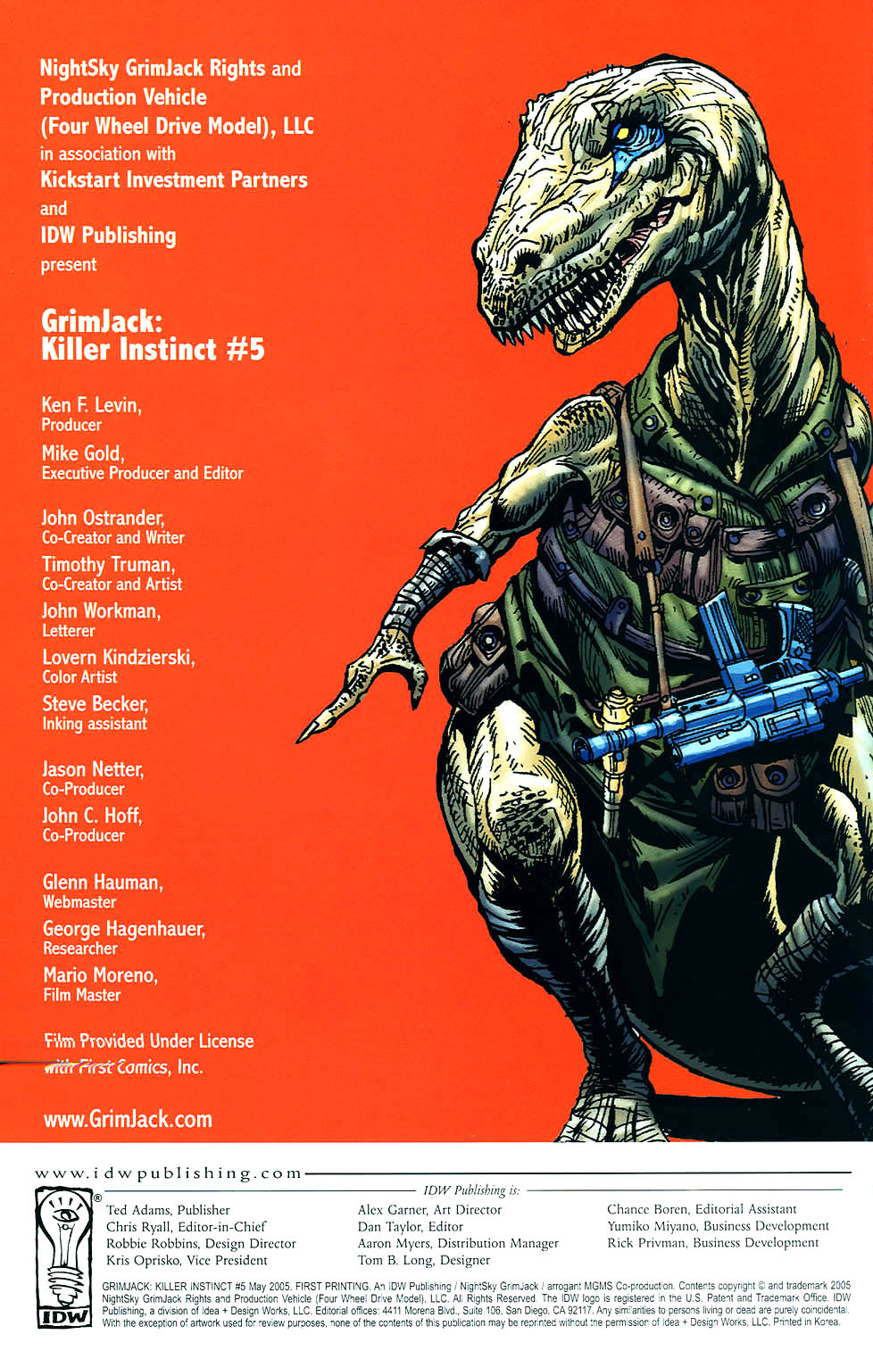 Read online Grimjack: Killer Instinct comic -  Issue #5 - 2