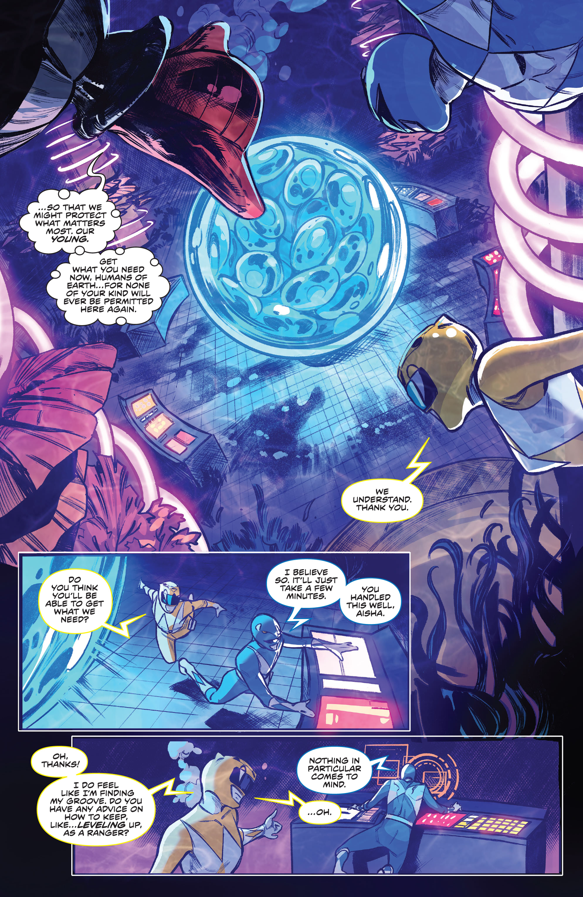 Read online Mighty Morphin comic -  Issue #18 - 19