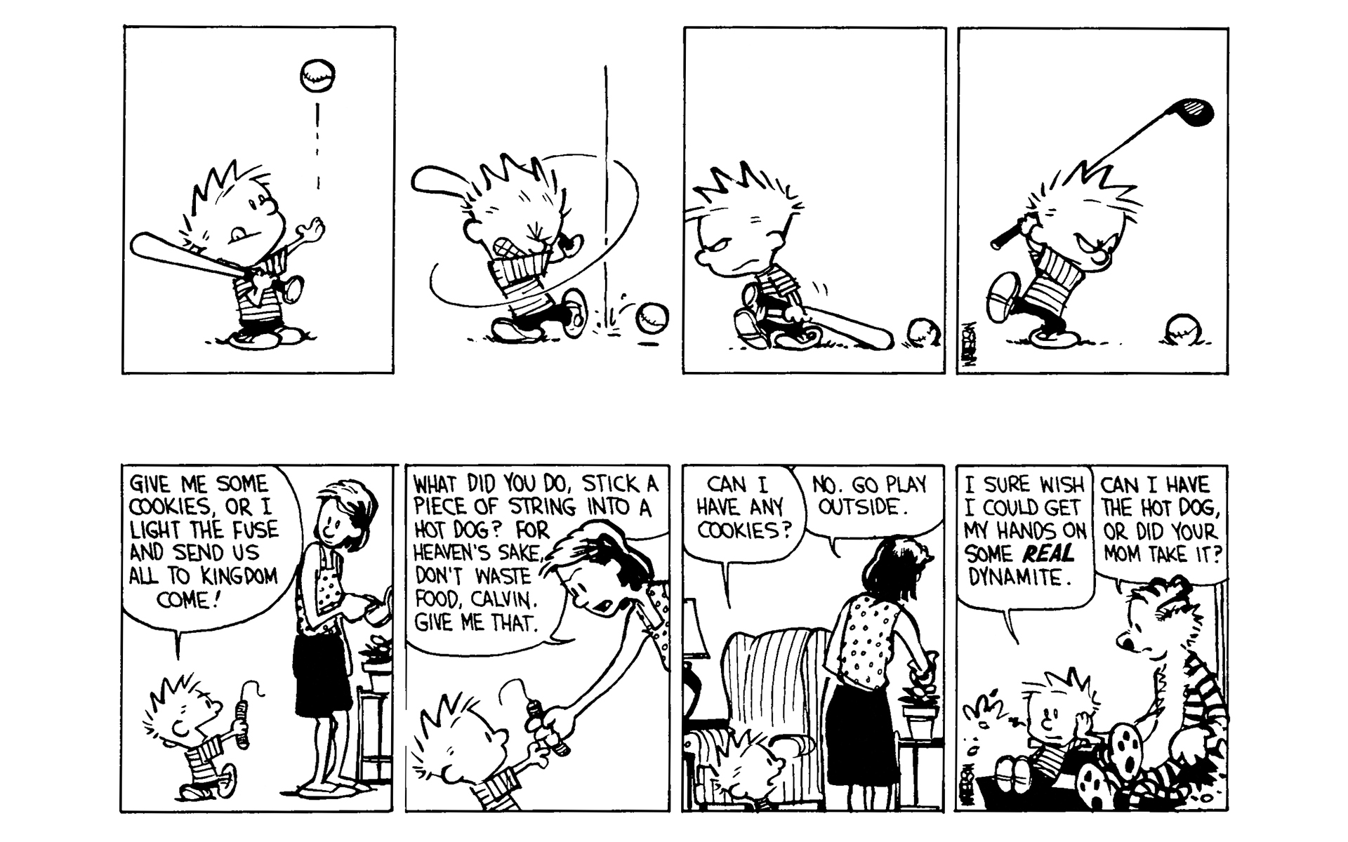 Read online Calvin and Hobbes comic -  Issue #4 - 107