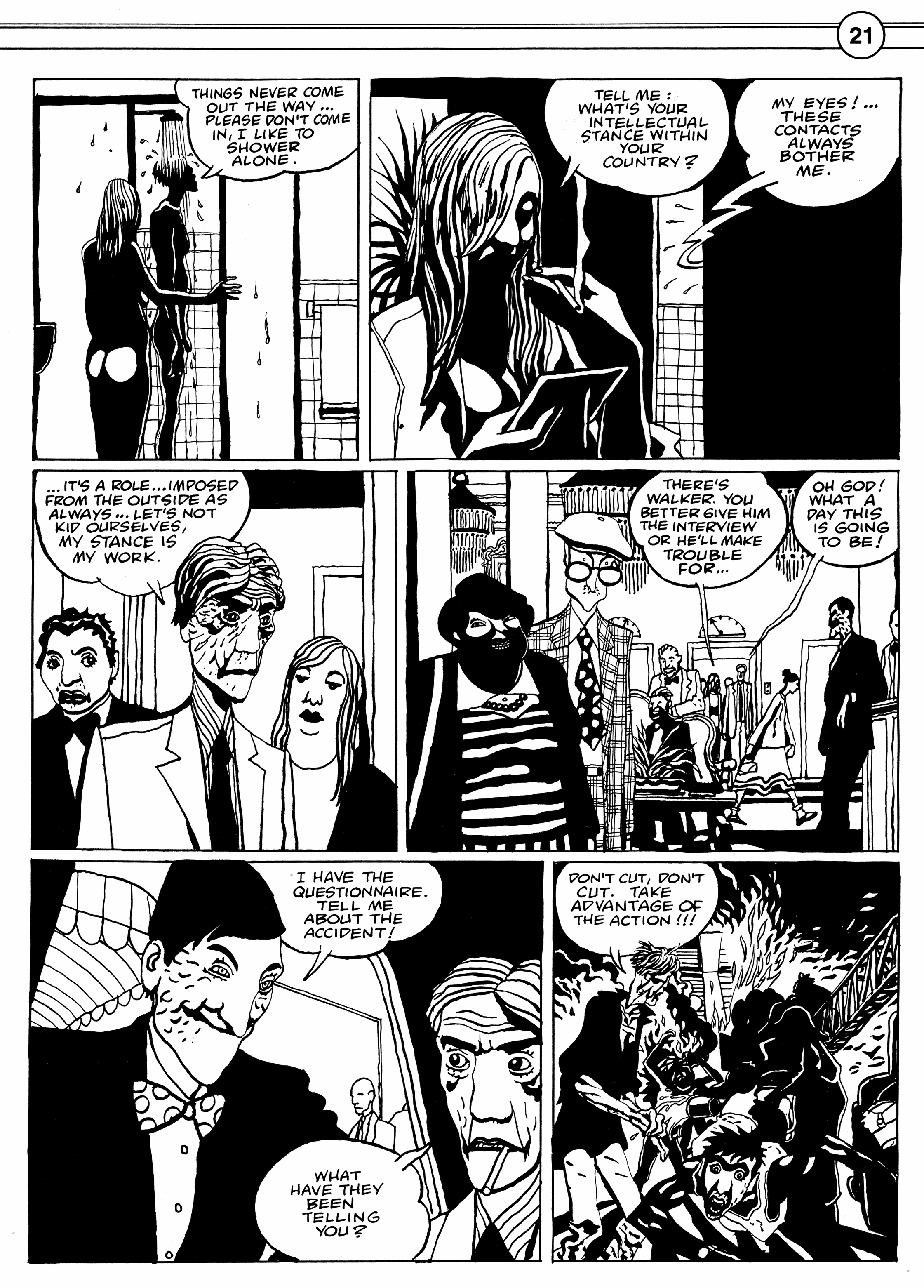 Read online Raw (1980) comic -  Issue # TPB 6 - 21