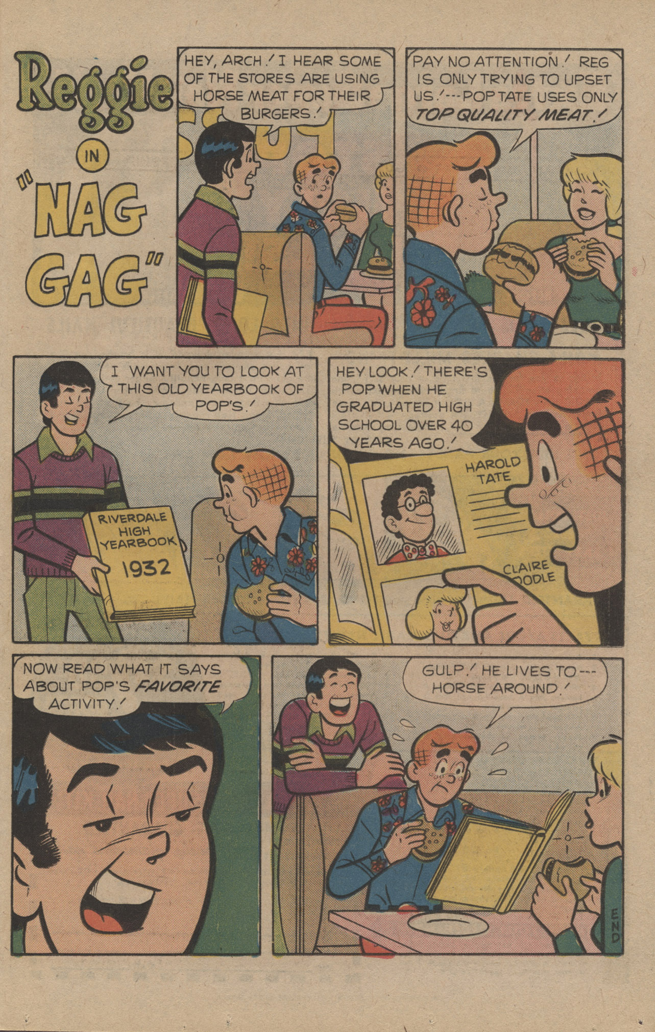 Read online Reggie and Me (1966) comic -  Issue #89 - 27