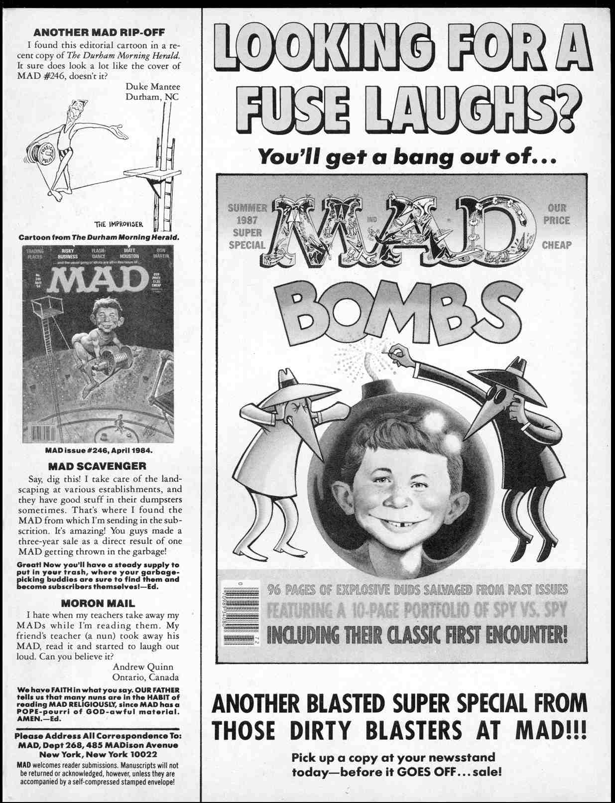 Read online MAD comic -  Issue #268 - 5