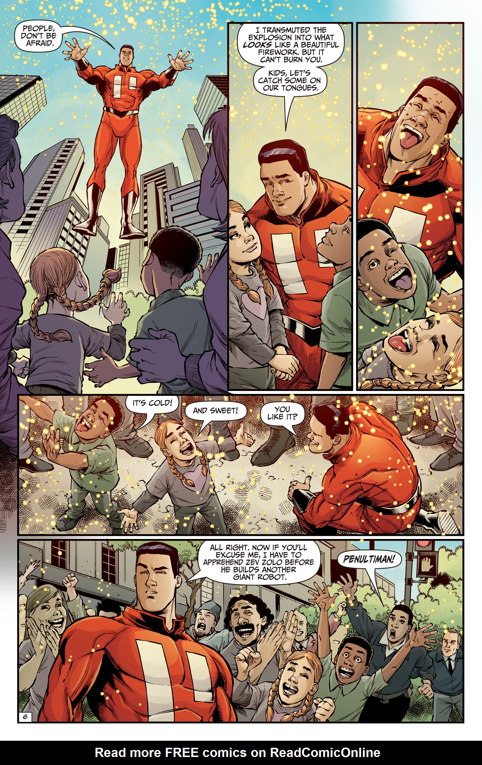 Read online Penultiman comic -  Issue #0 - 8